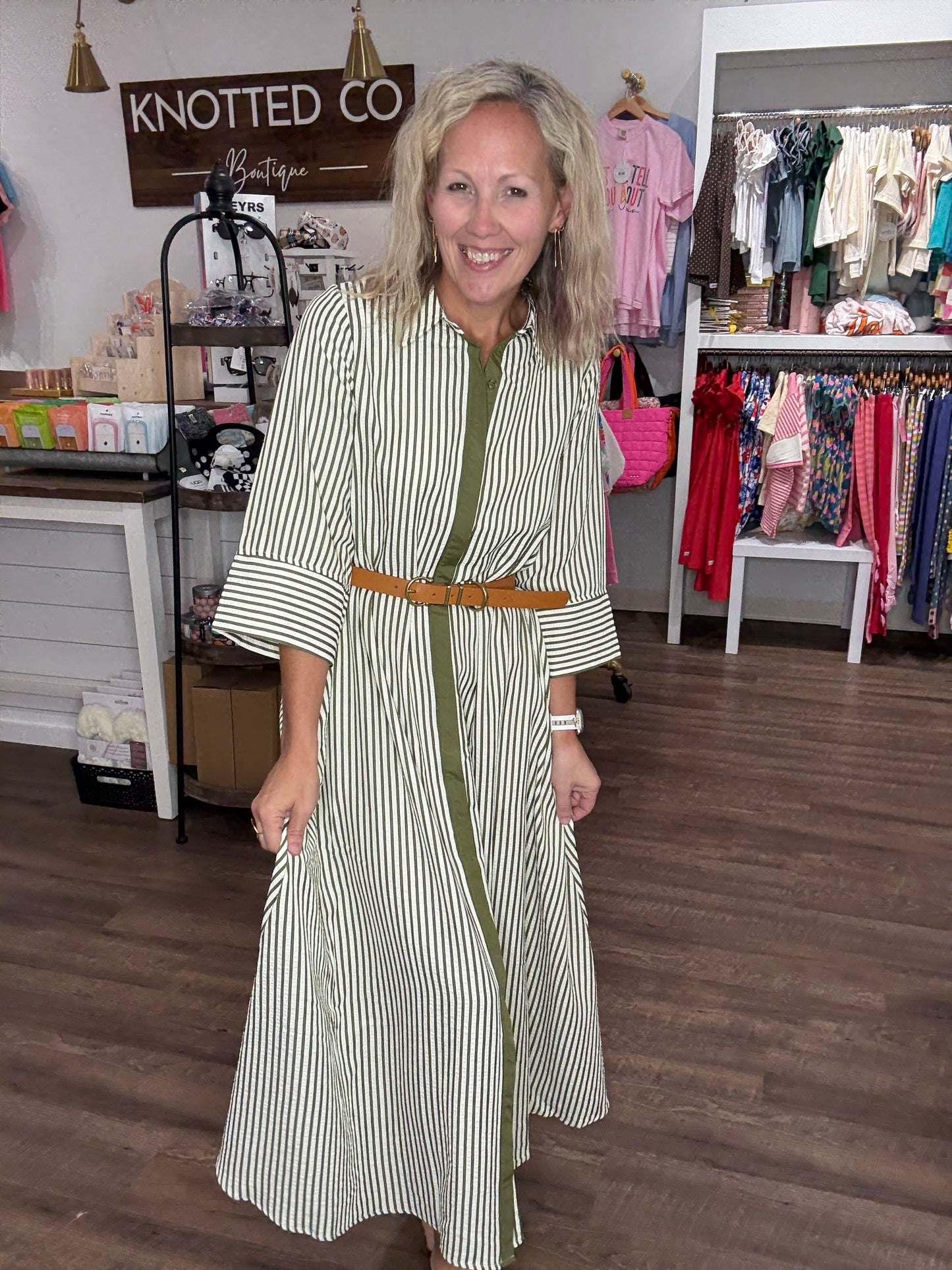 Olive Lane Midi Dress