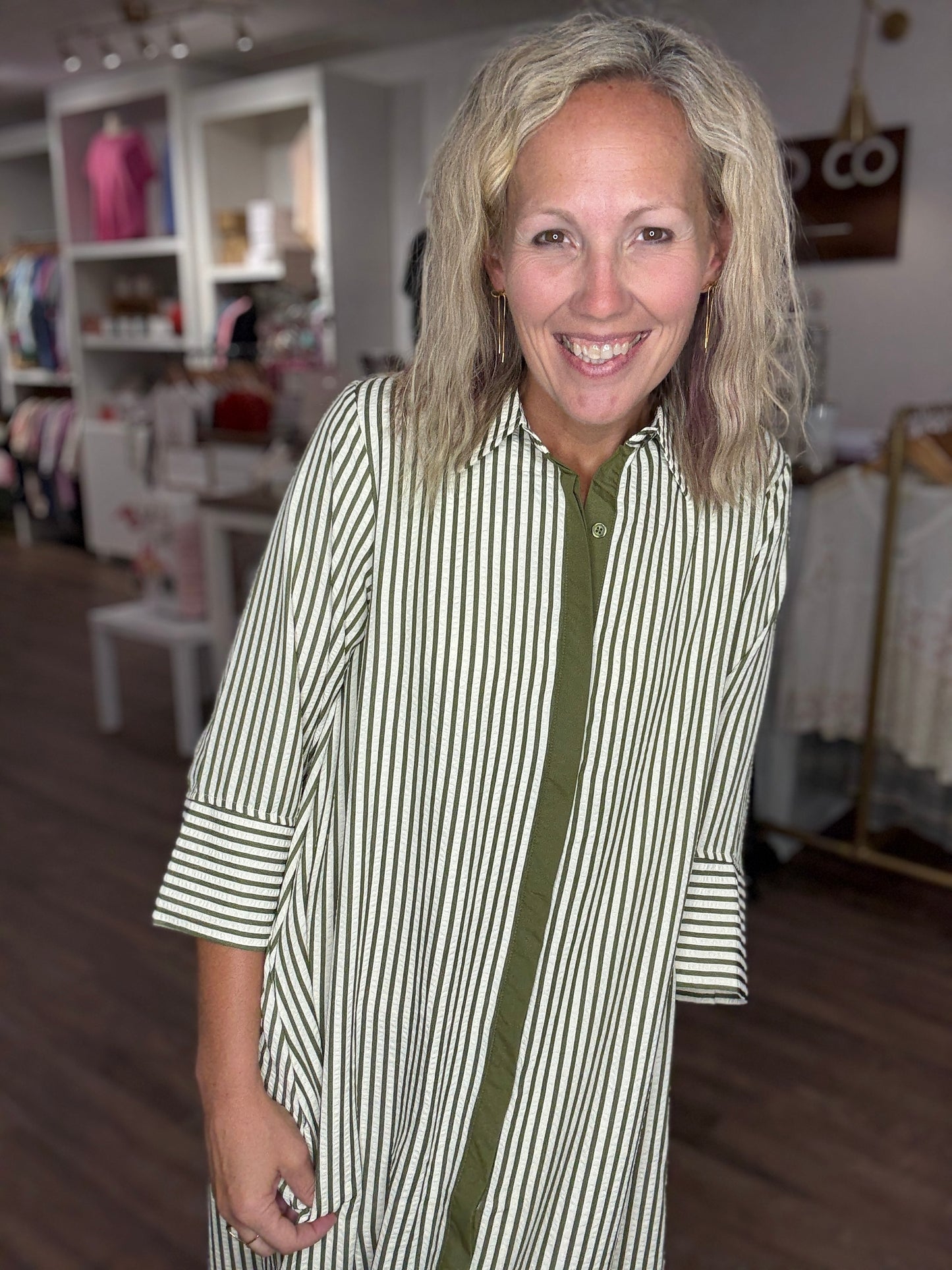 Olive Lane Midi Dress