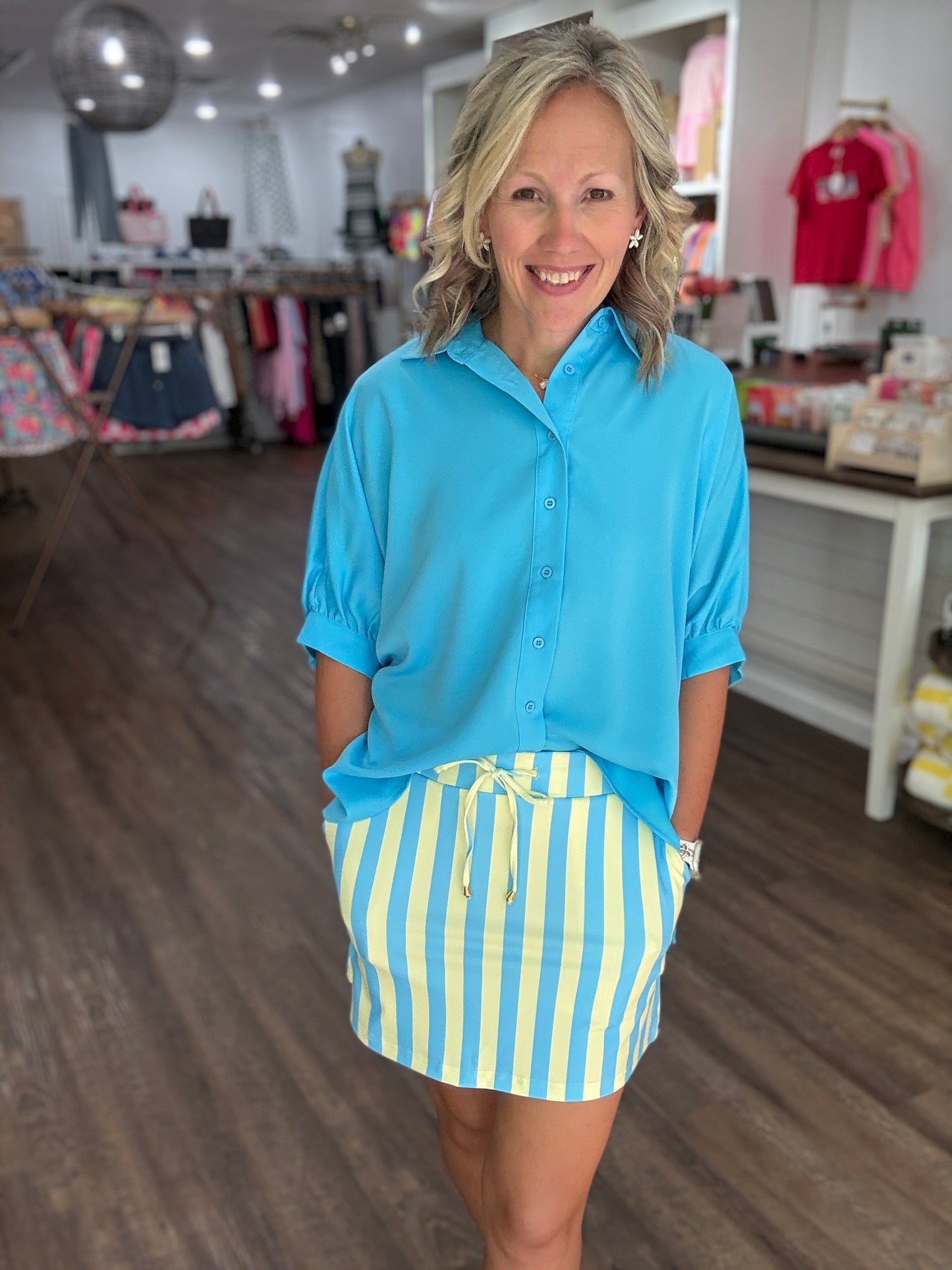 Sorrento Stripes Skort