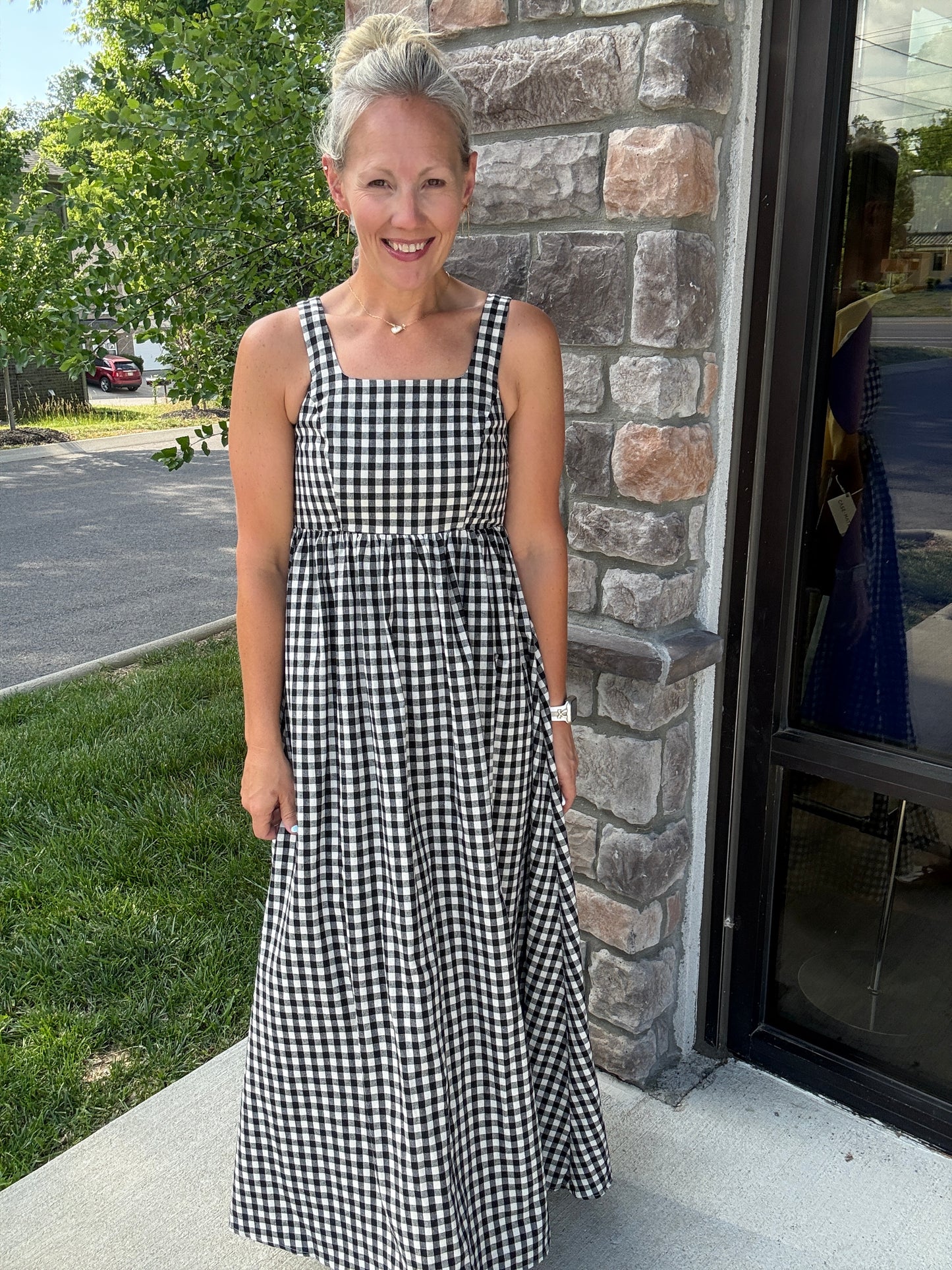 Sunday Check Gingham Dress