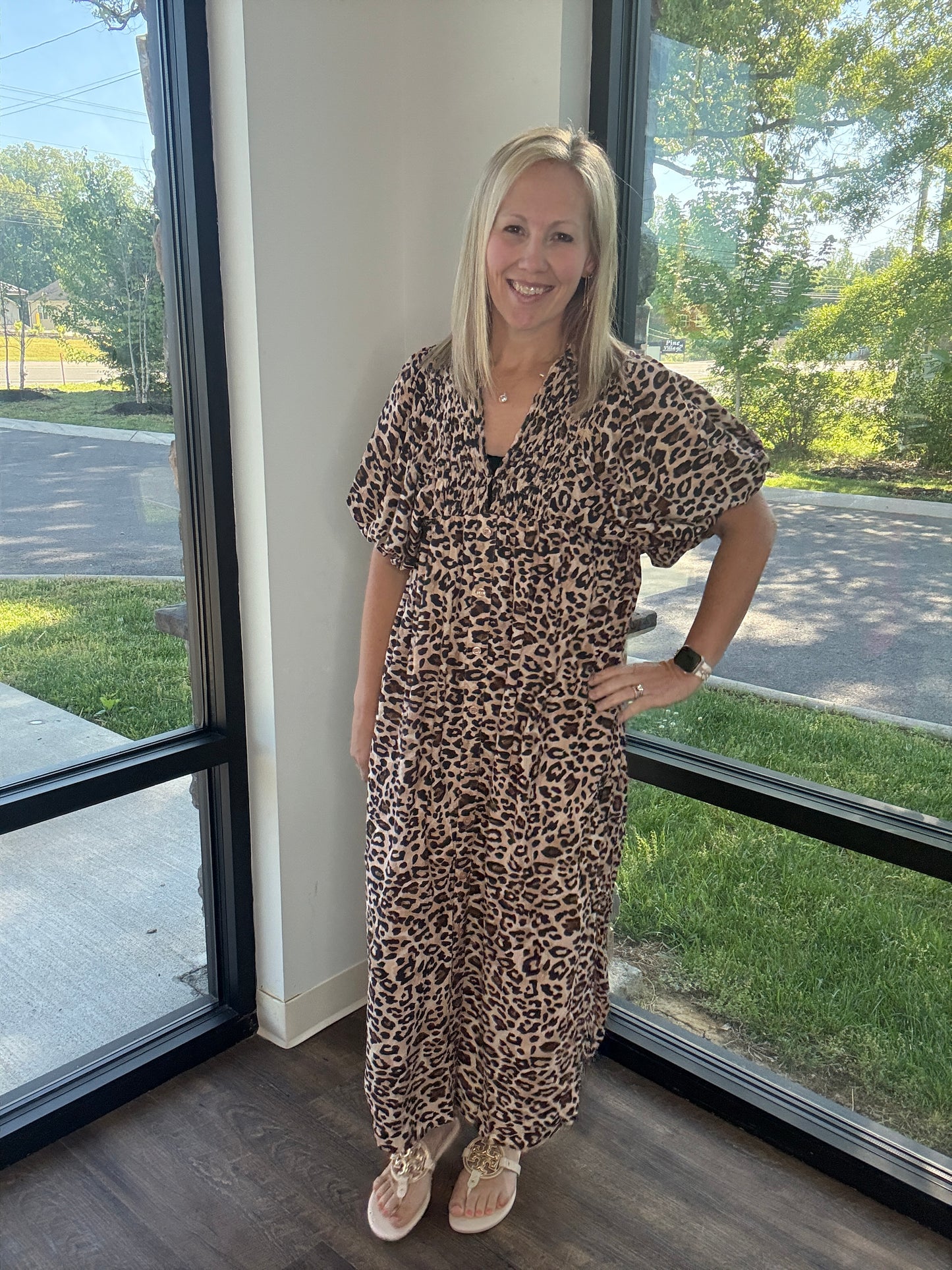 Wild Nights Smocked Dress