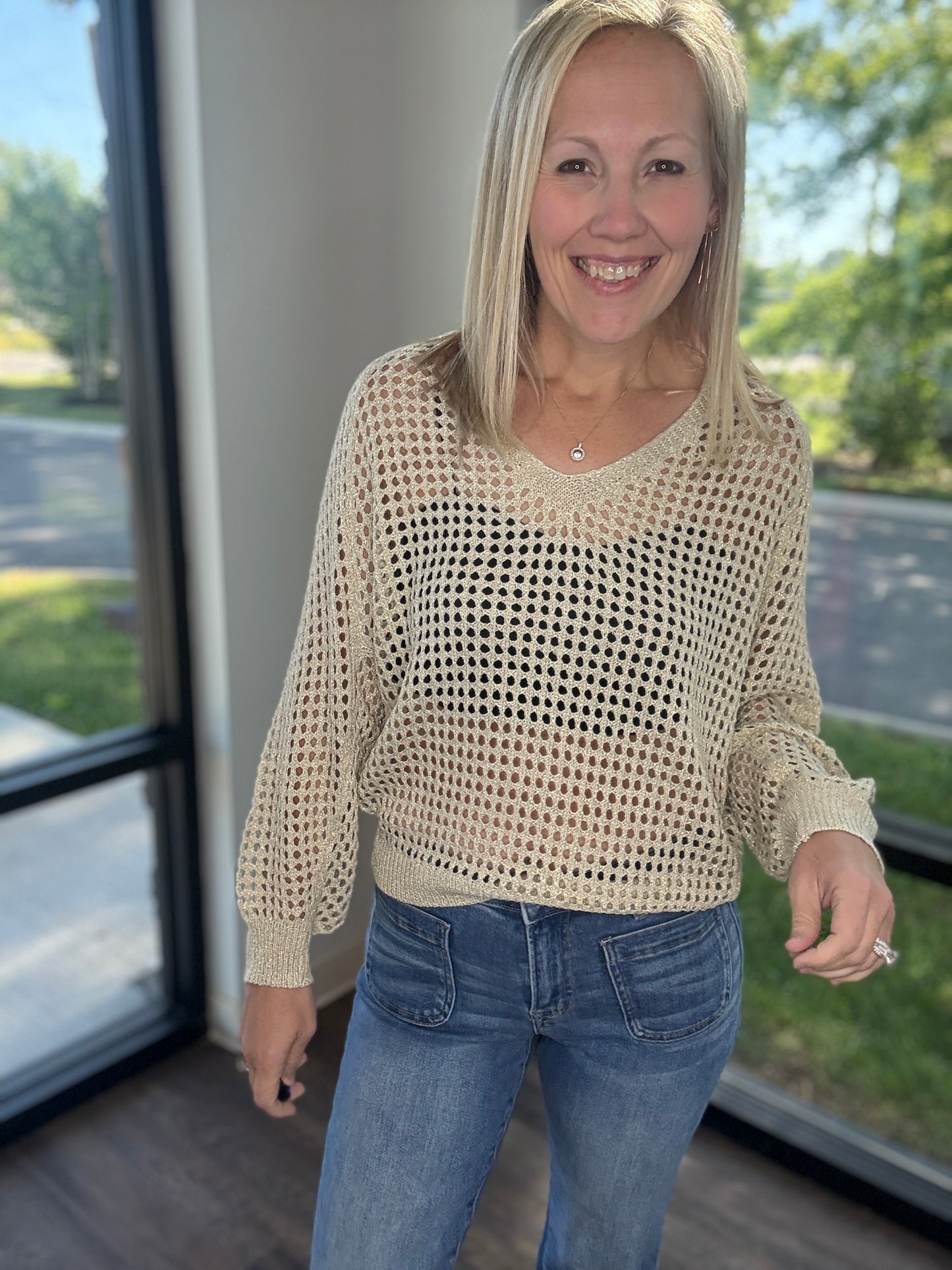 Golden Hour Crochet Top