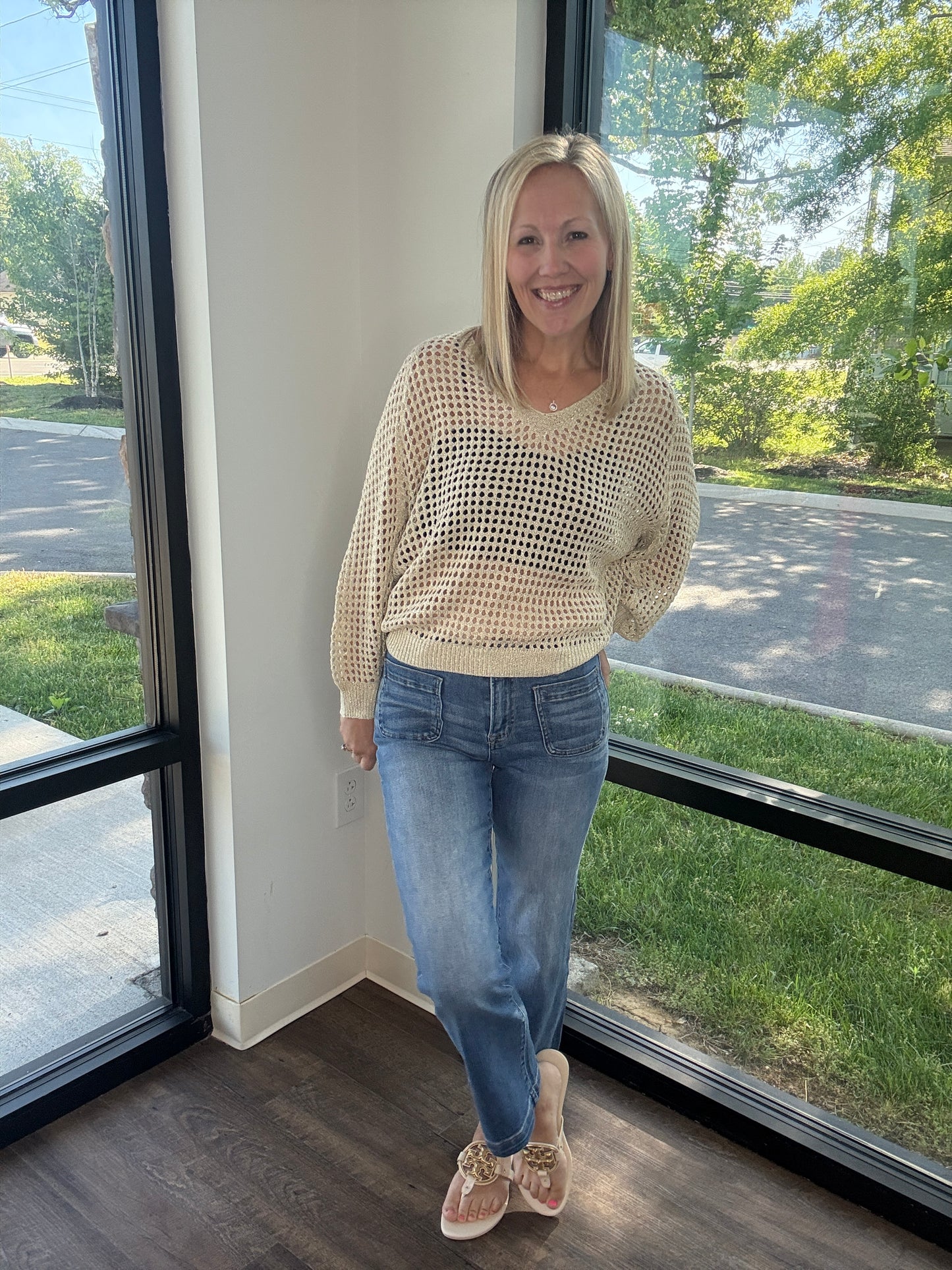 Golden Hour Crochet Top