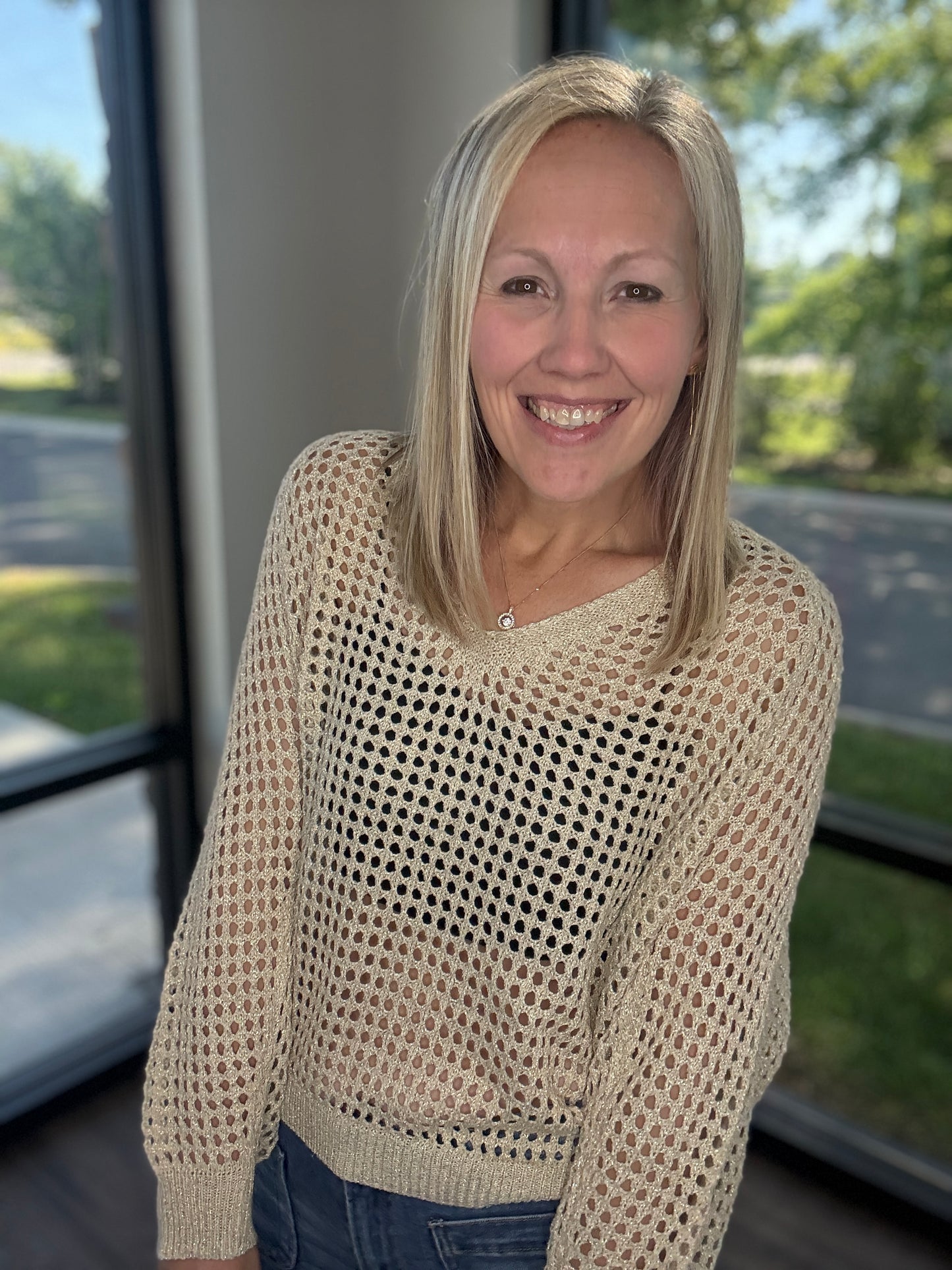 Golden Hour Crochet Top