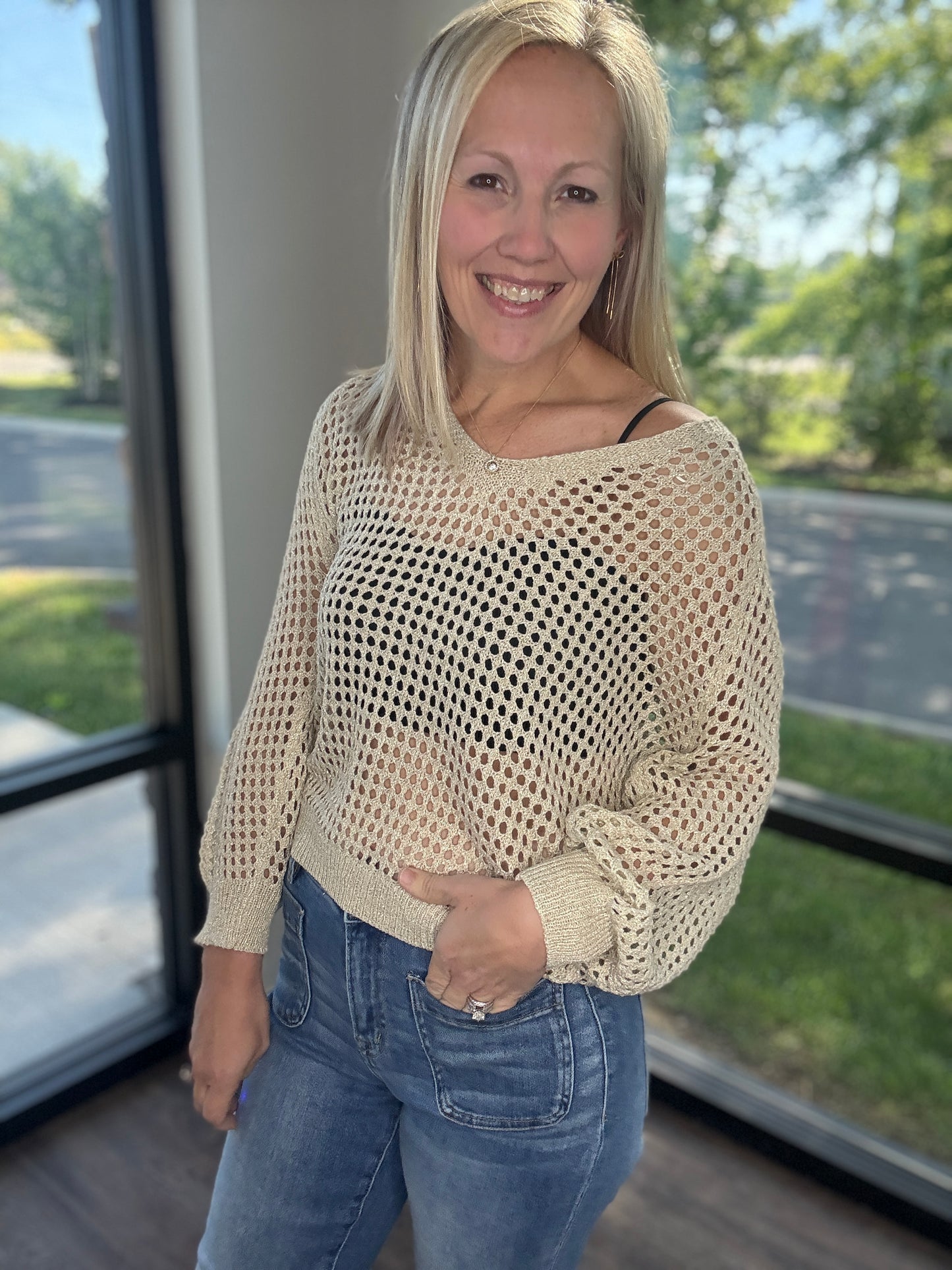 Golden Hour Crochet Top