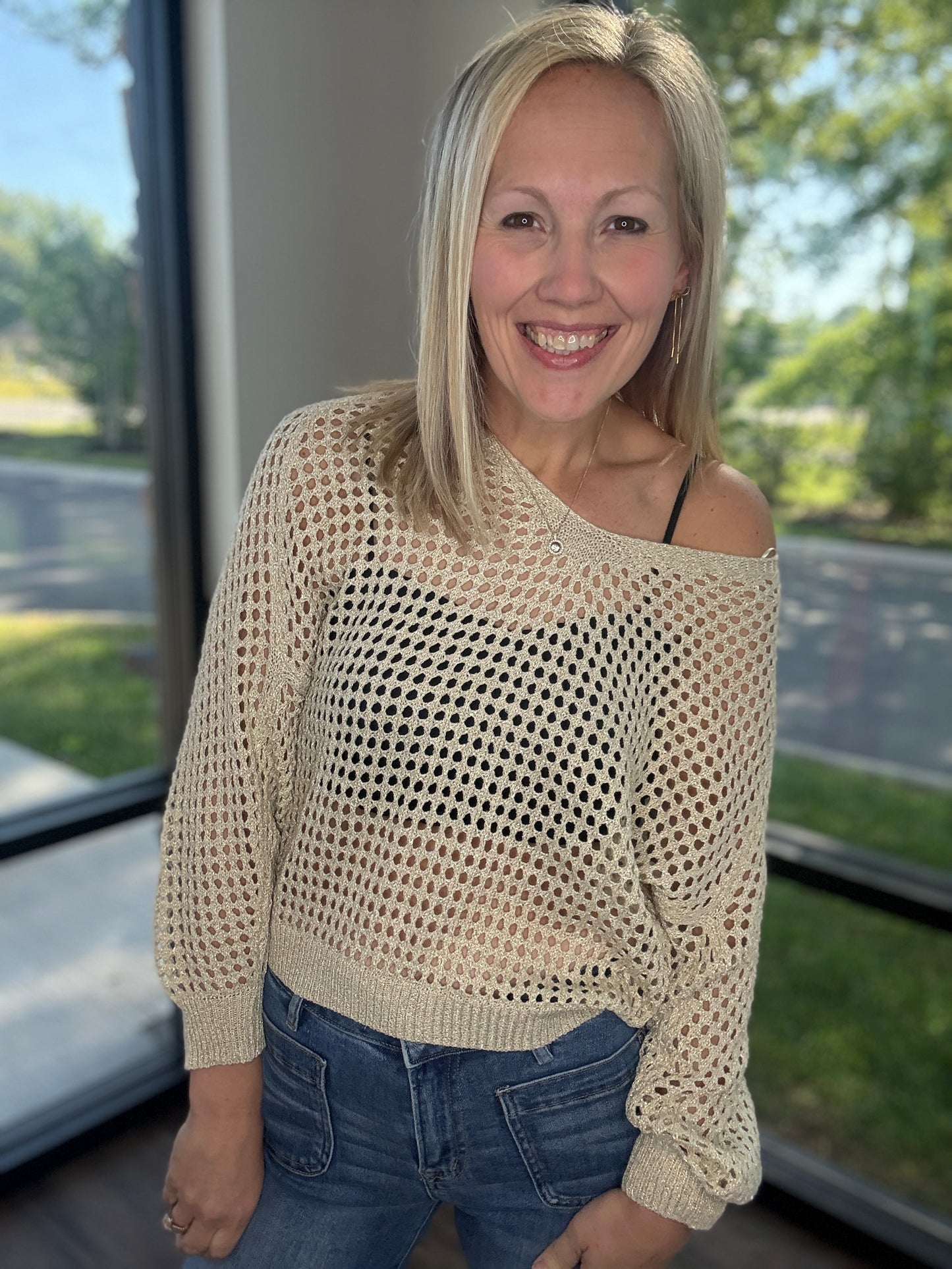 Golden Hour Crochet Top