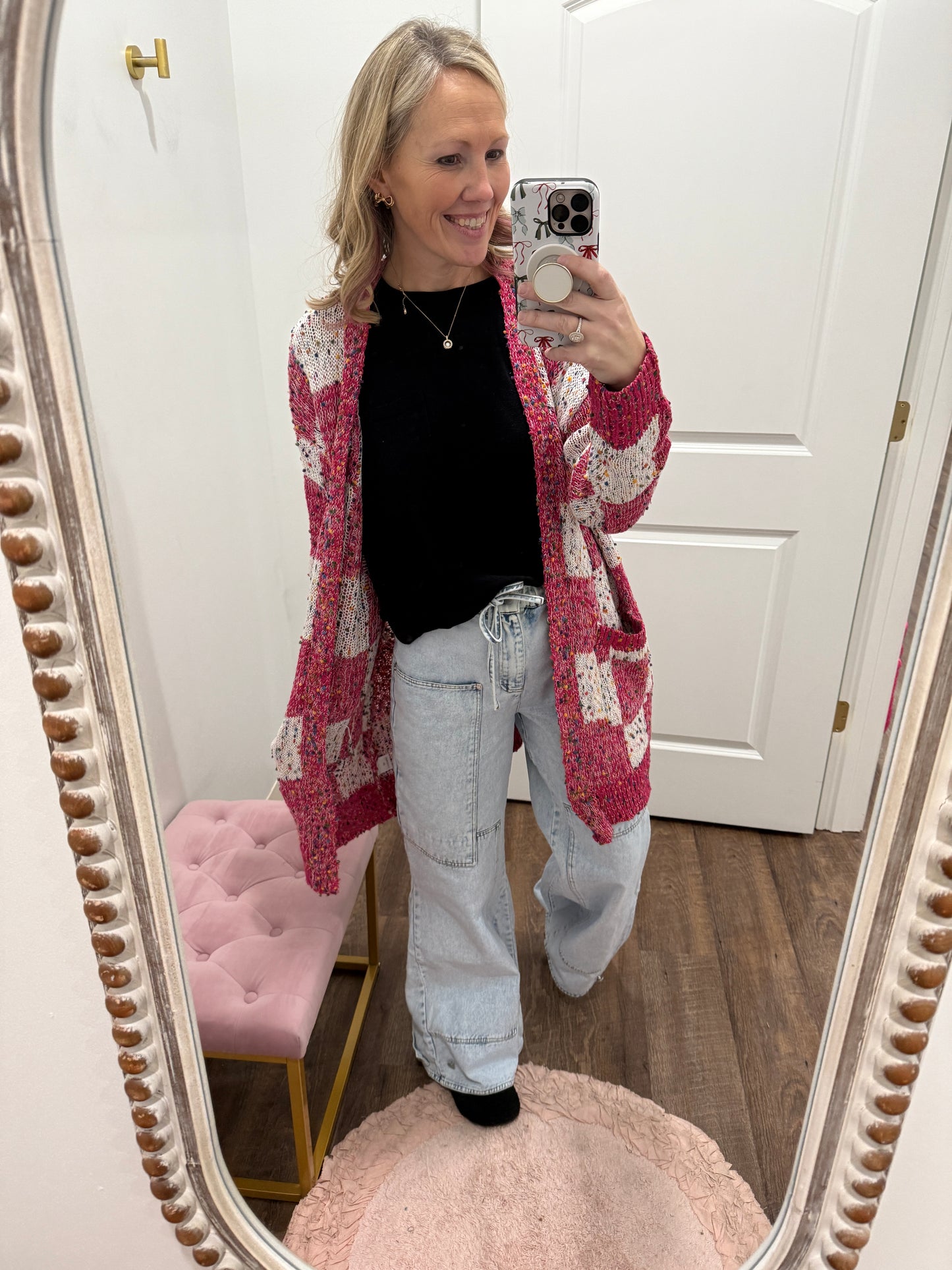 Checkered Miley Cardigan