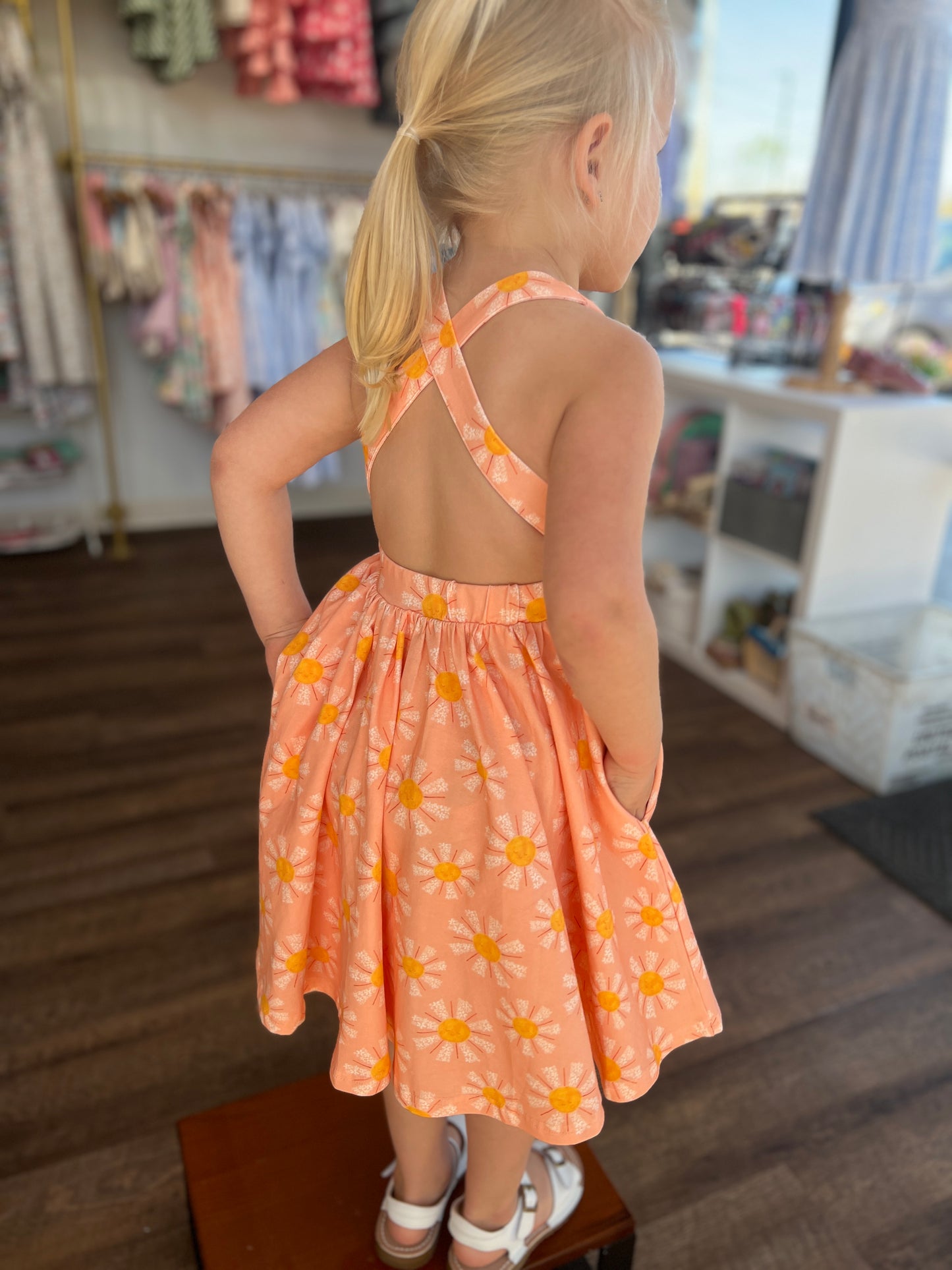 Blooming Sunshine Twirl Dress (2,4)