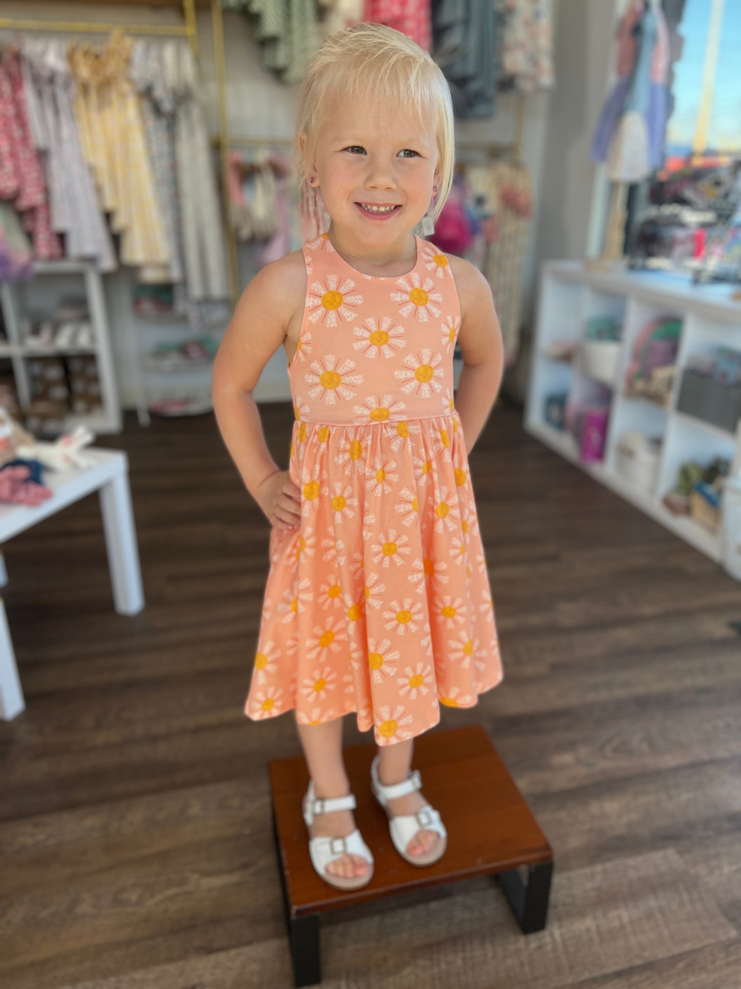 Blooming Sunshine Twirl Dress (2,4)