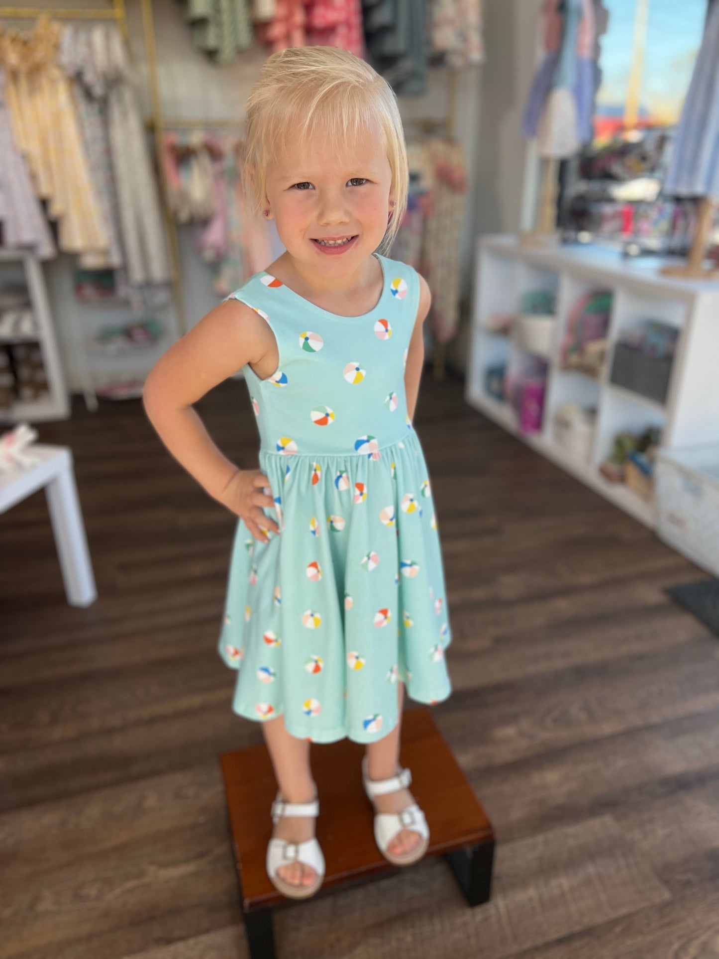 Beach Ball Tank Dress (2)