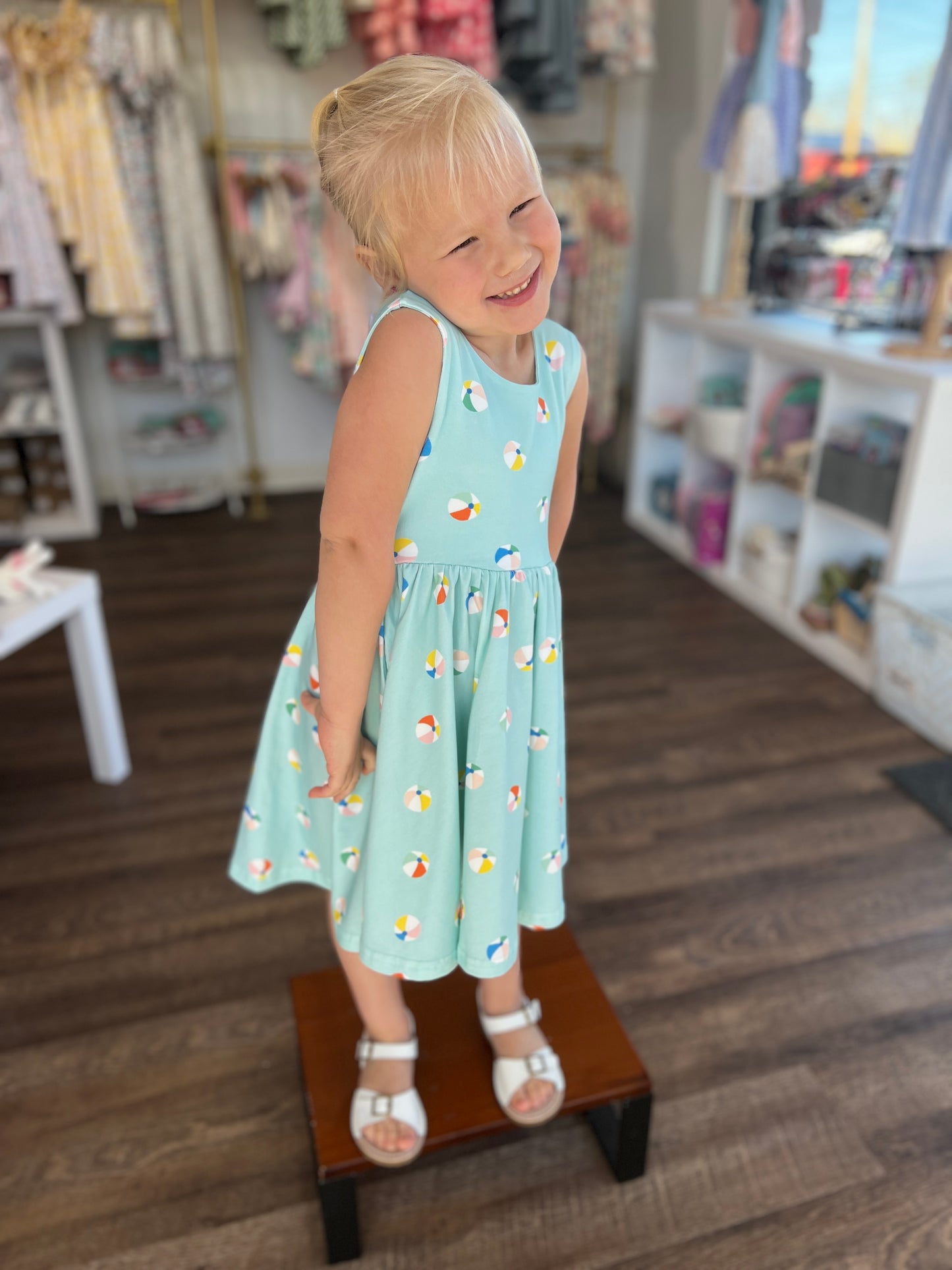 Beach Ball Tank Dress (2)