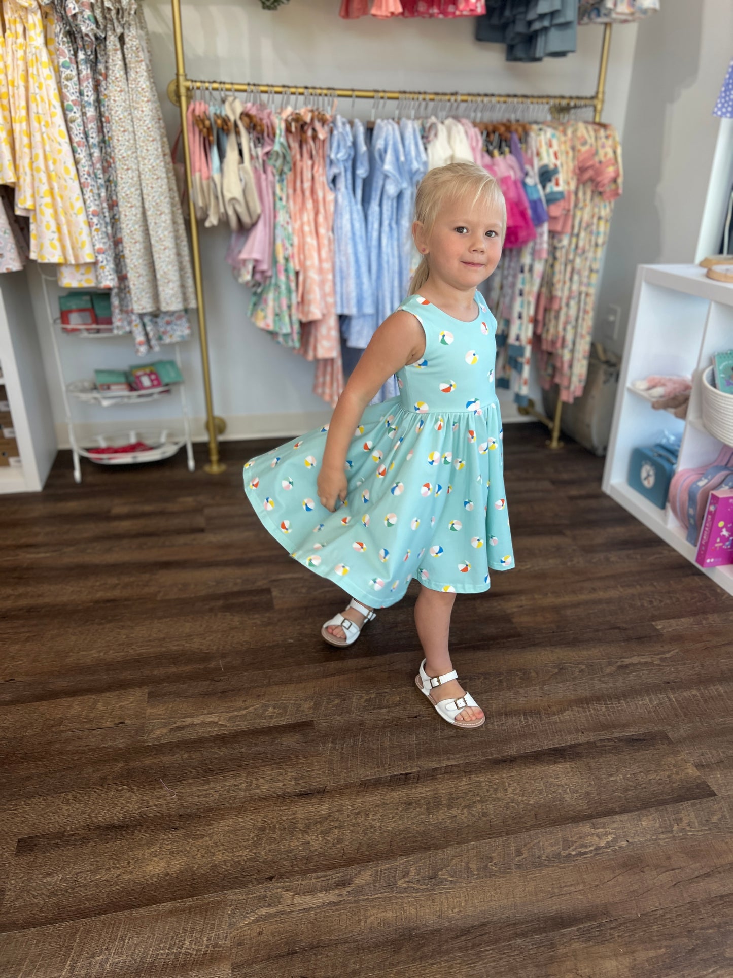 Beach Ball Tank Dress (2)