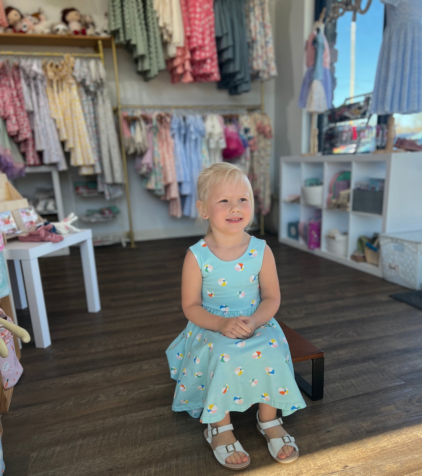Beach Ball Tank Dress (2)