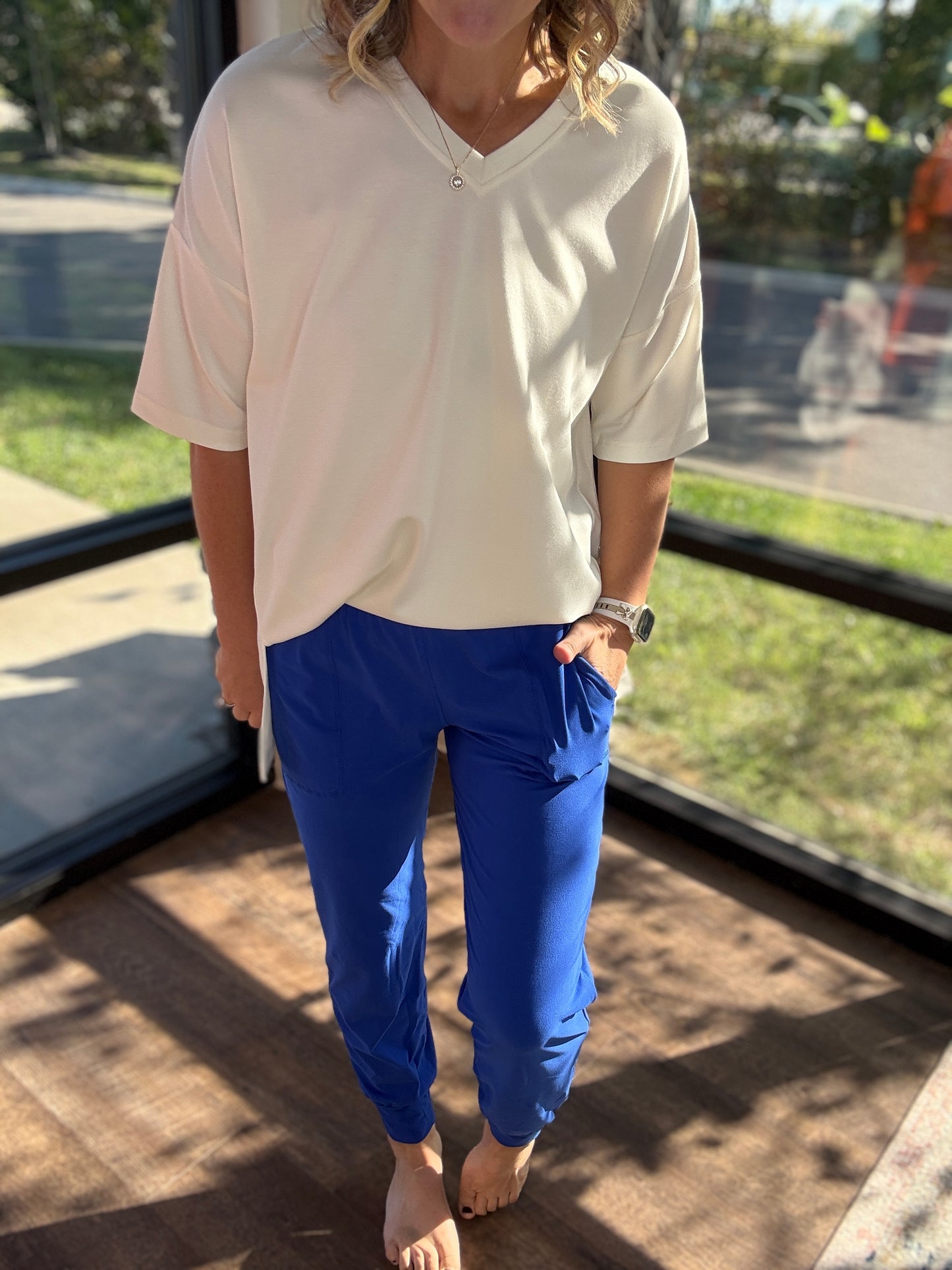 Butter Joggers- Royal Blue