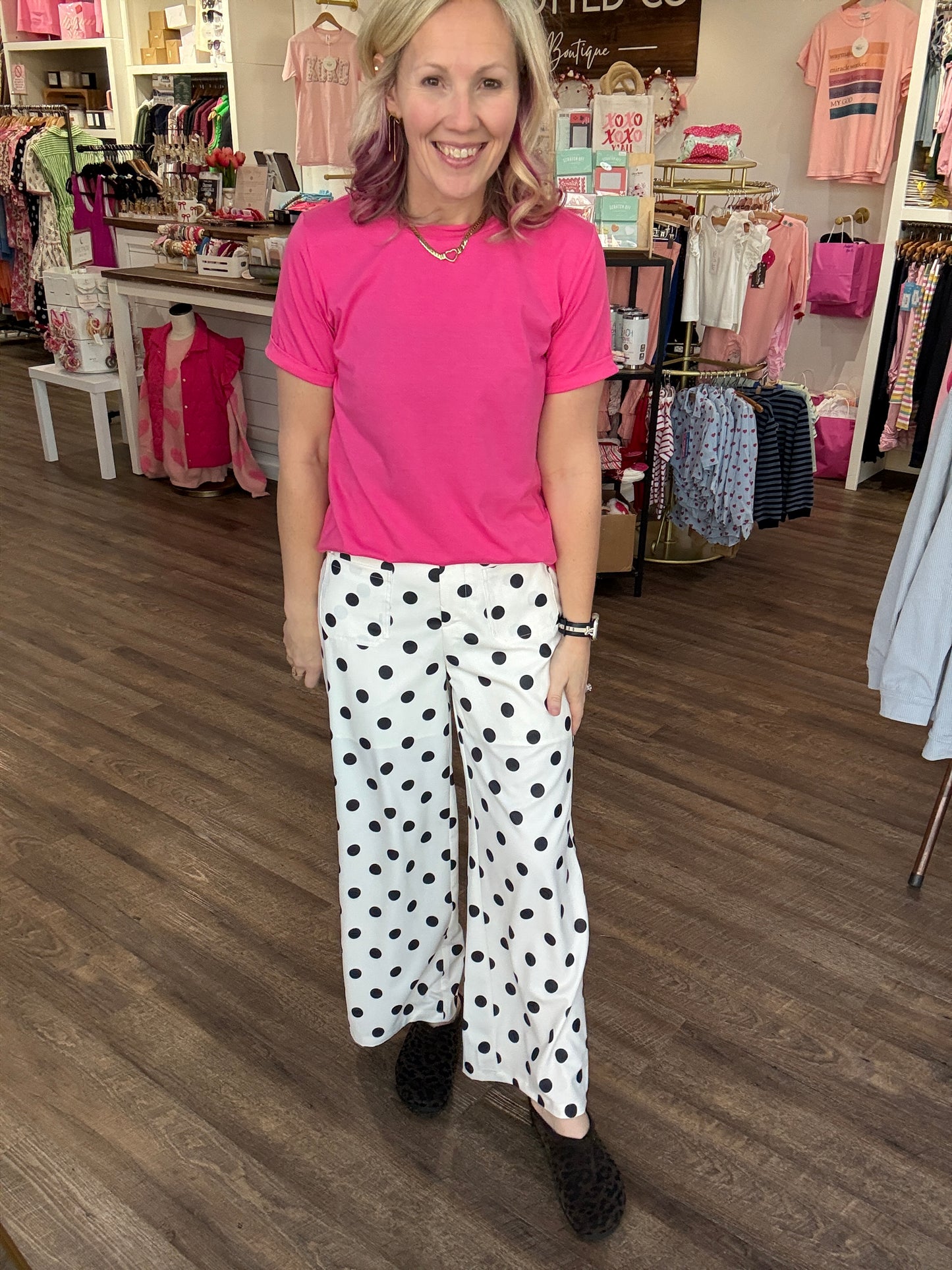 Polka Chic Trousers