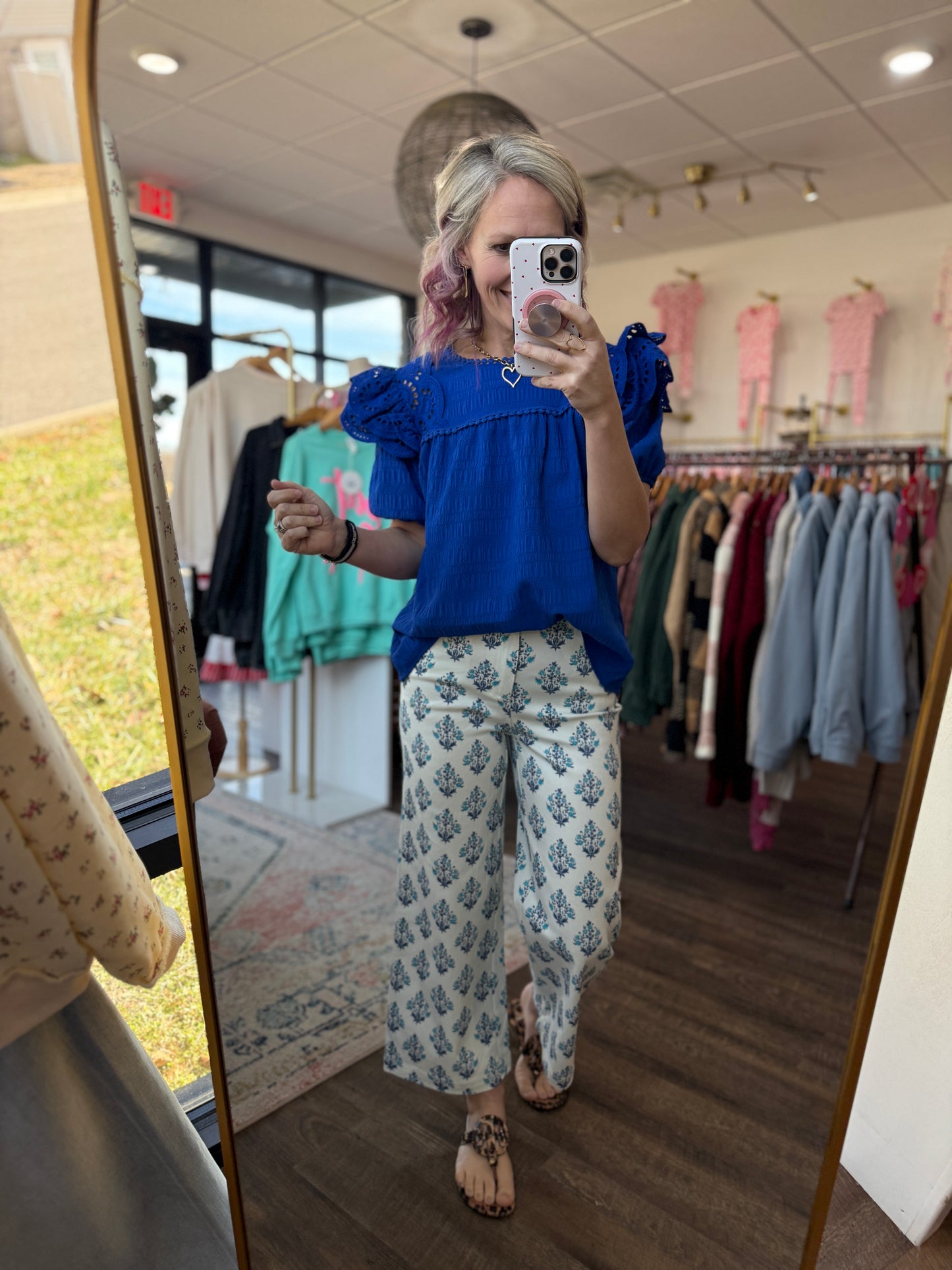 Mosaic Print Pant