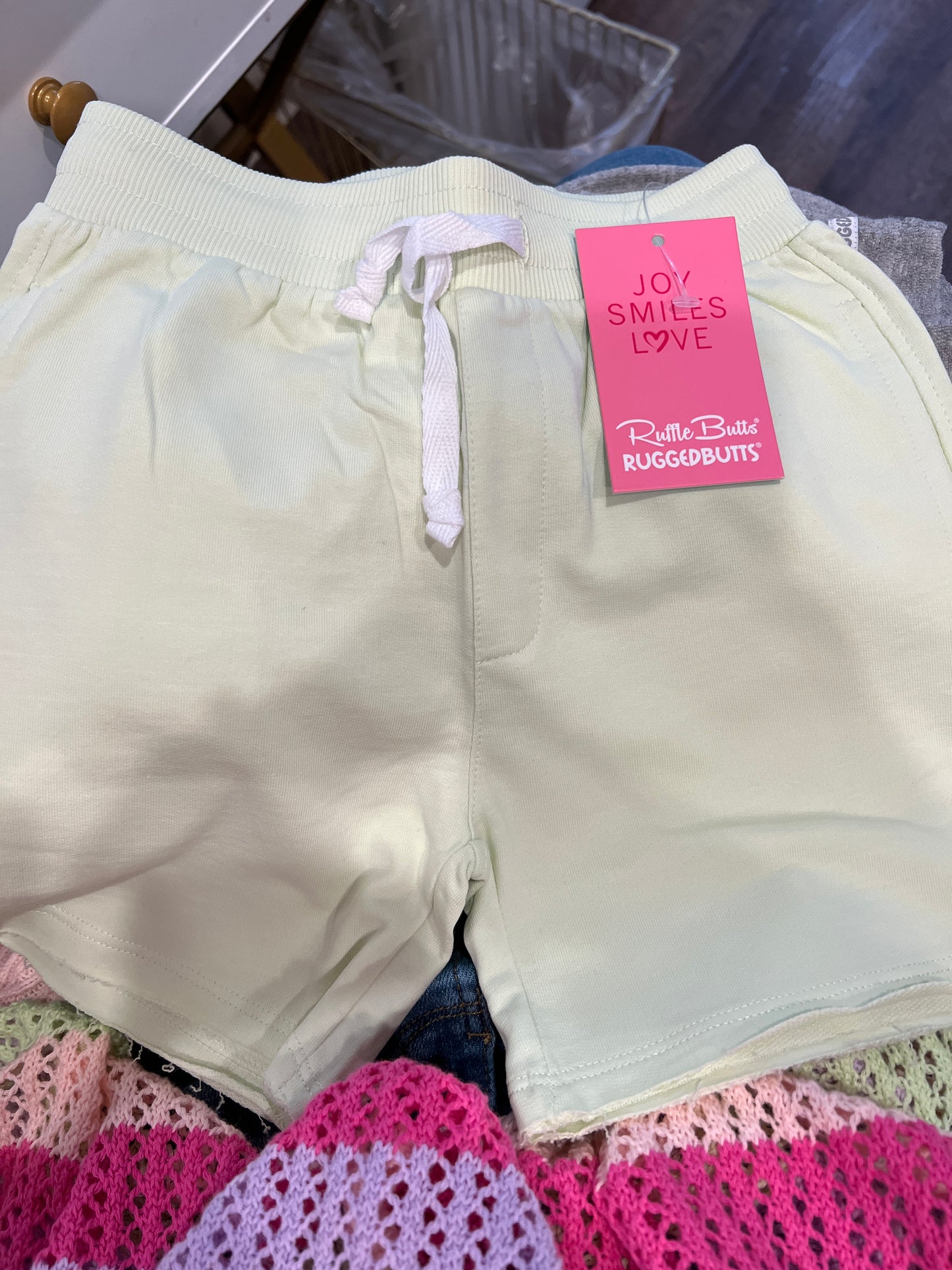 Lime Zest Boys Shorts