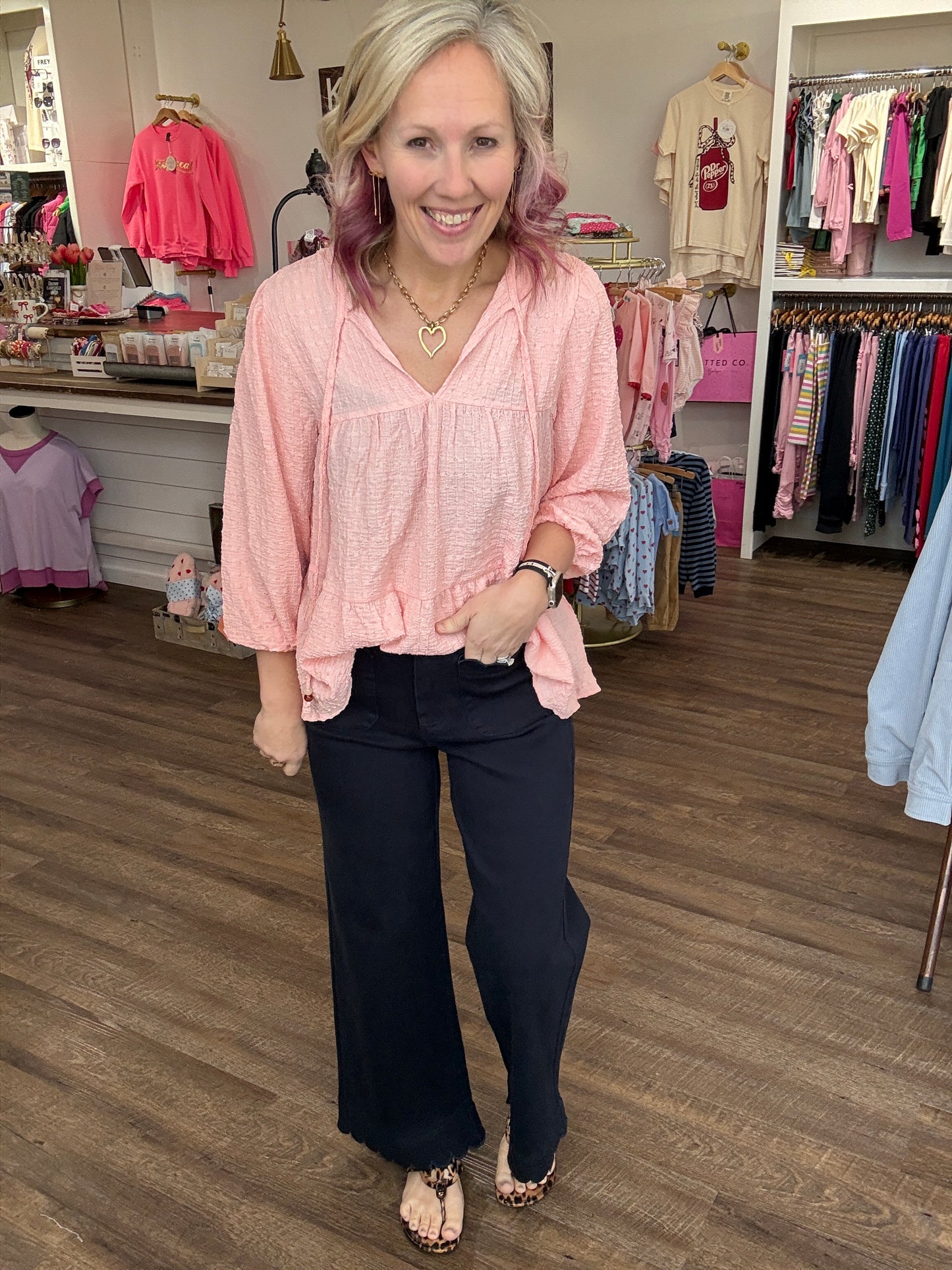 Scallop Society Pant- Navy