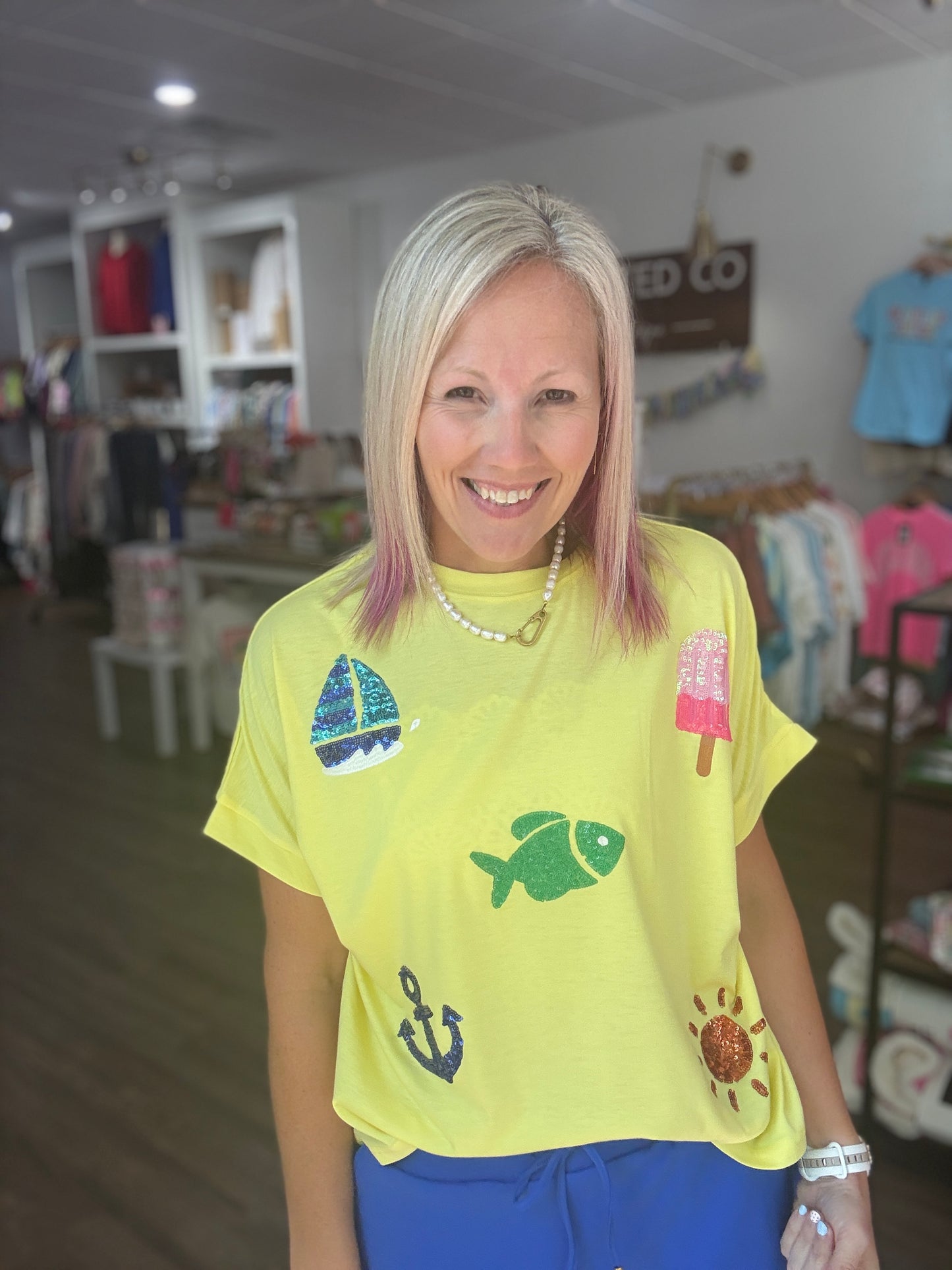 Sunshine & Seaside Tee