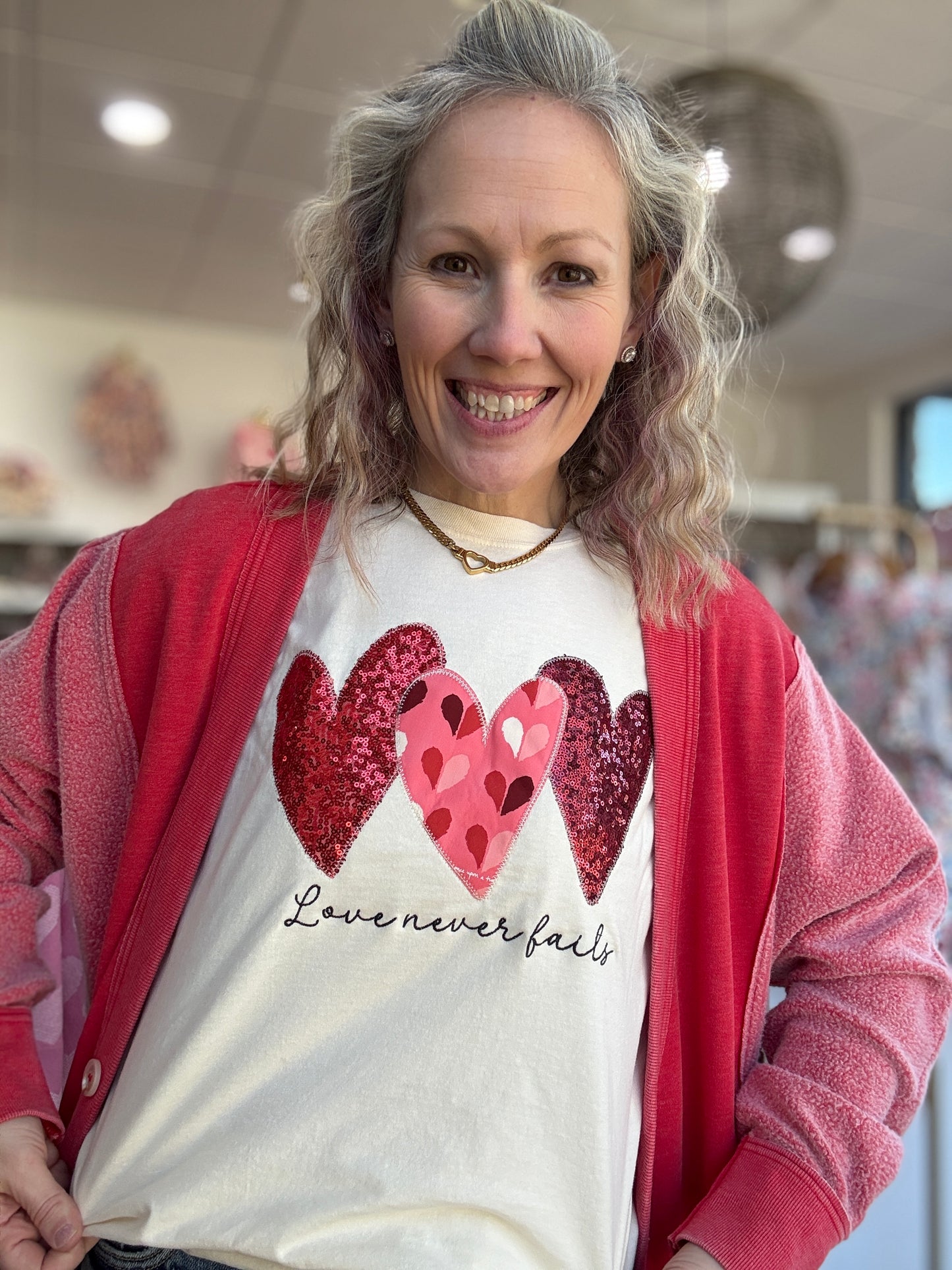 Love Never Fails Tee