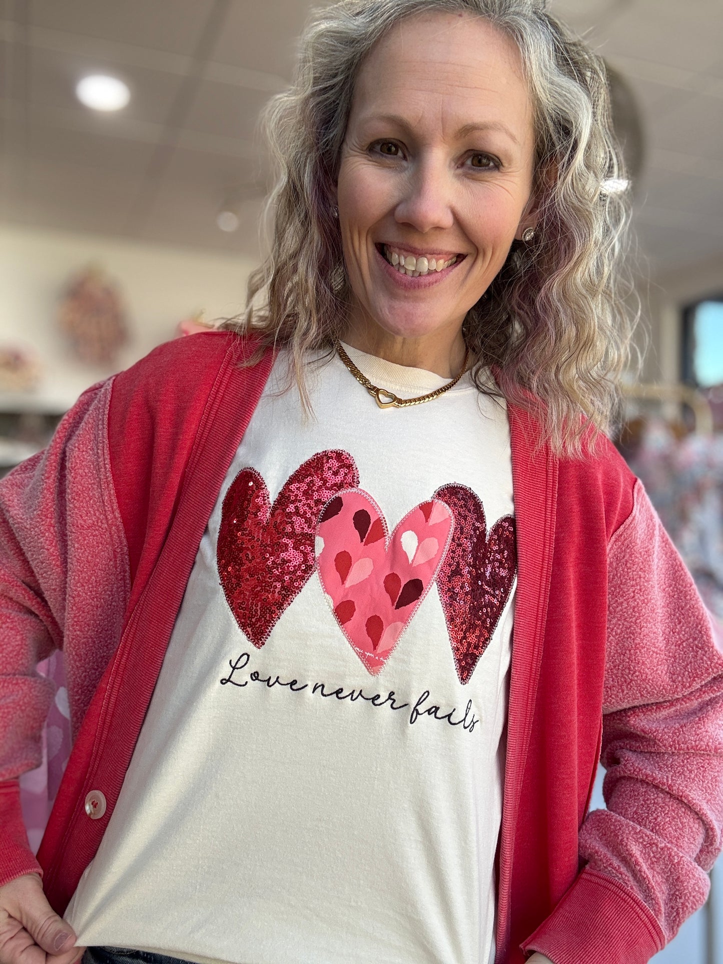 Love Never Fails Tee
