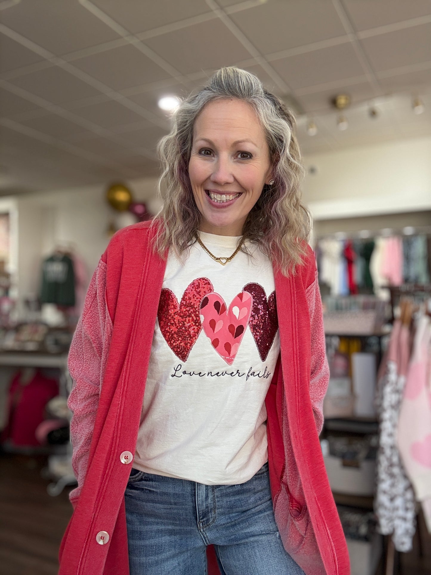 Love Never Fails Tee