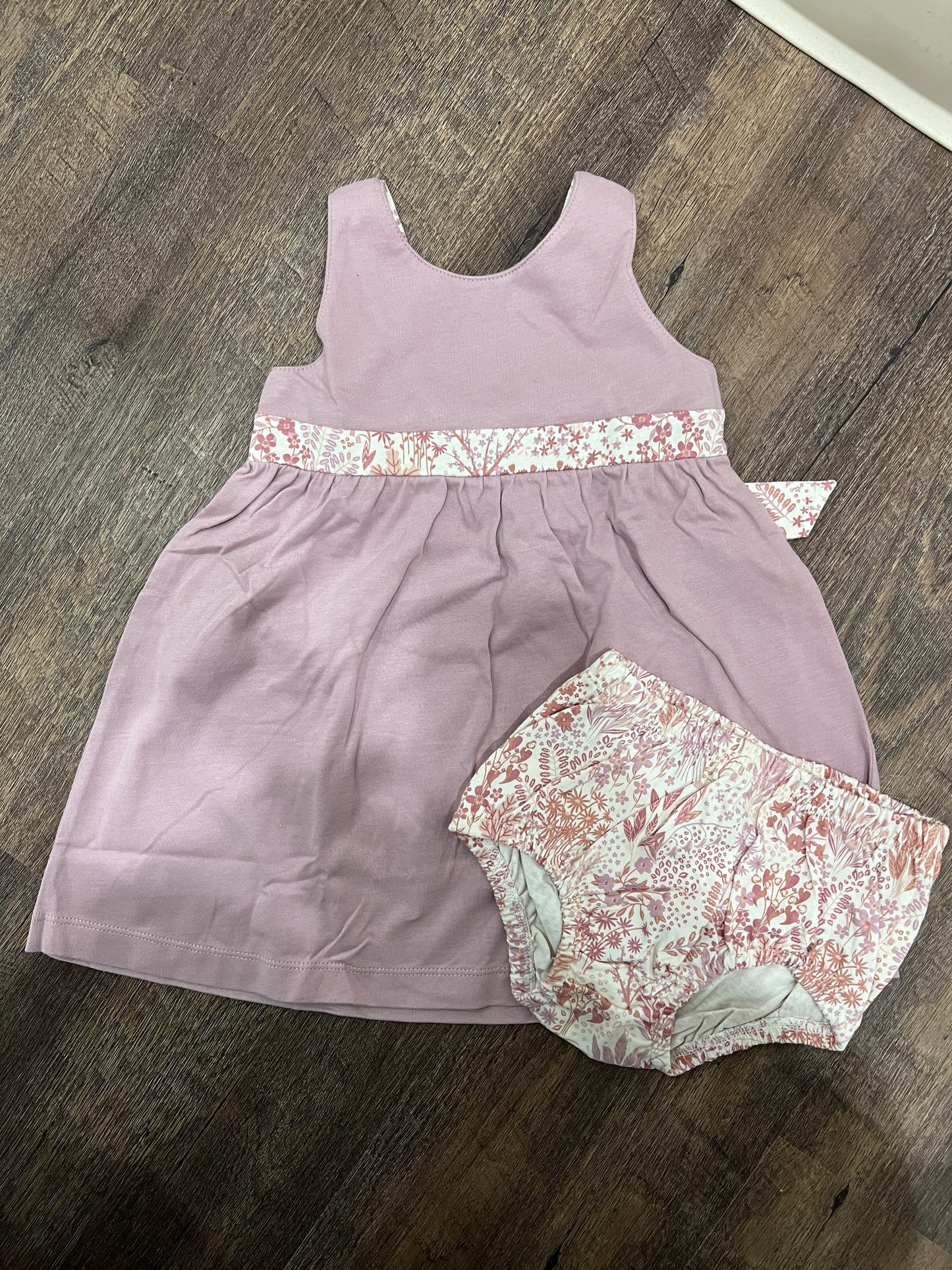 Criss Cross Pastel Dress- Baby