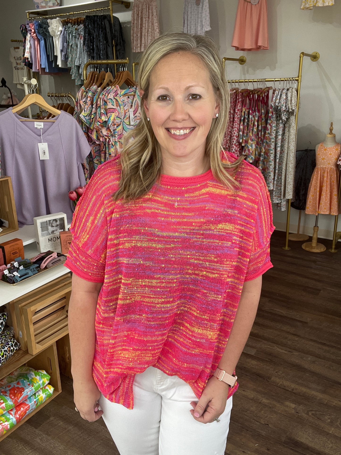 Magenta Fire Top
