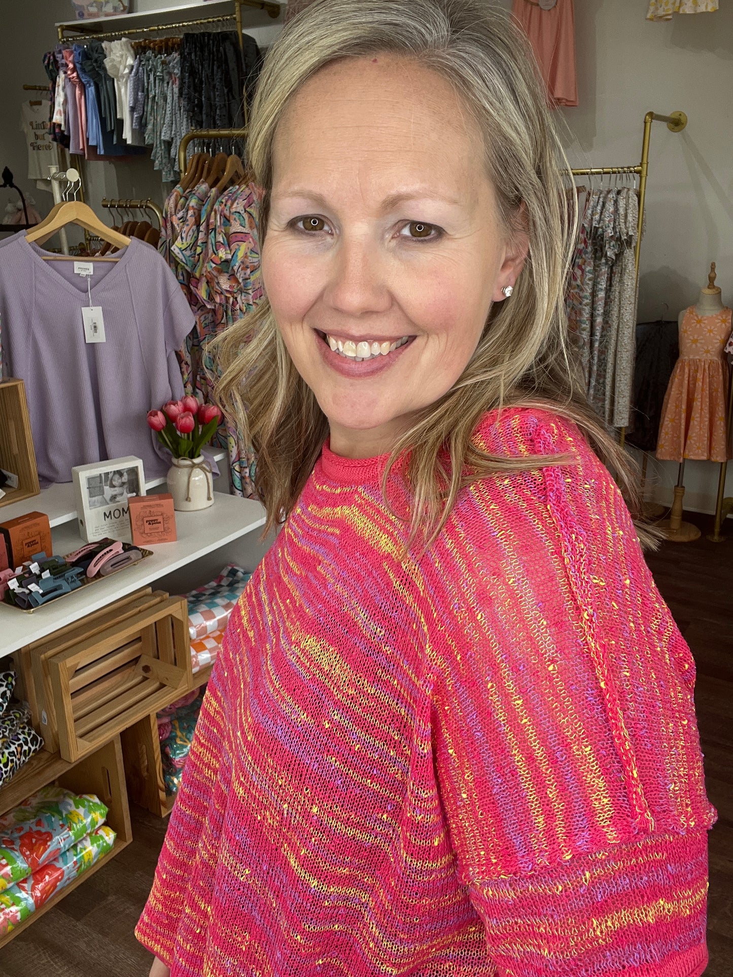 Magenta Fire Top
