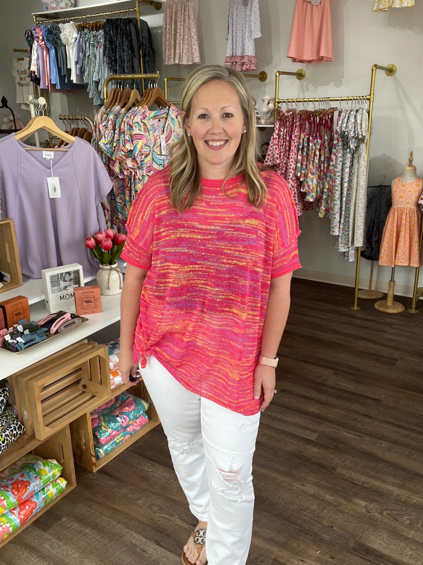 Magenta Fire Top