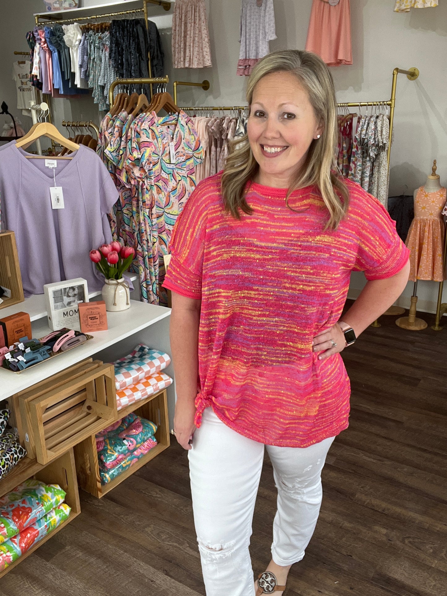 Magenta Fire Top