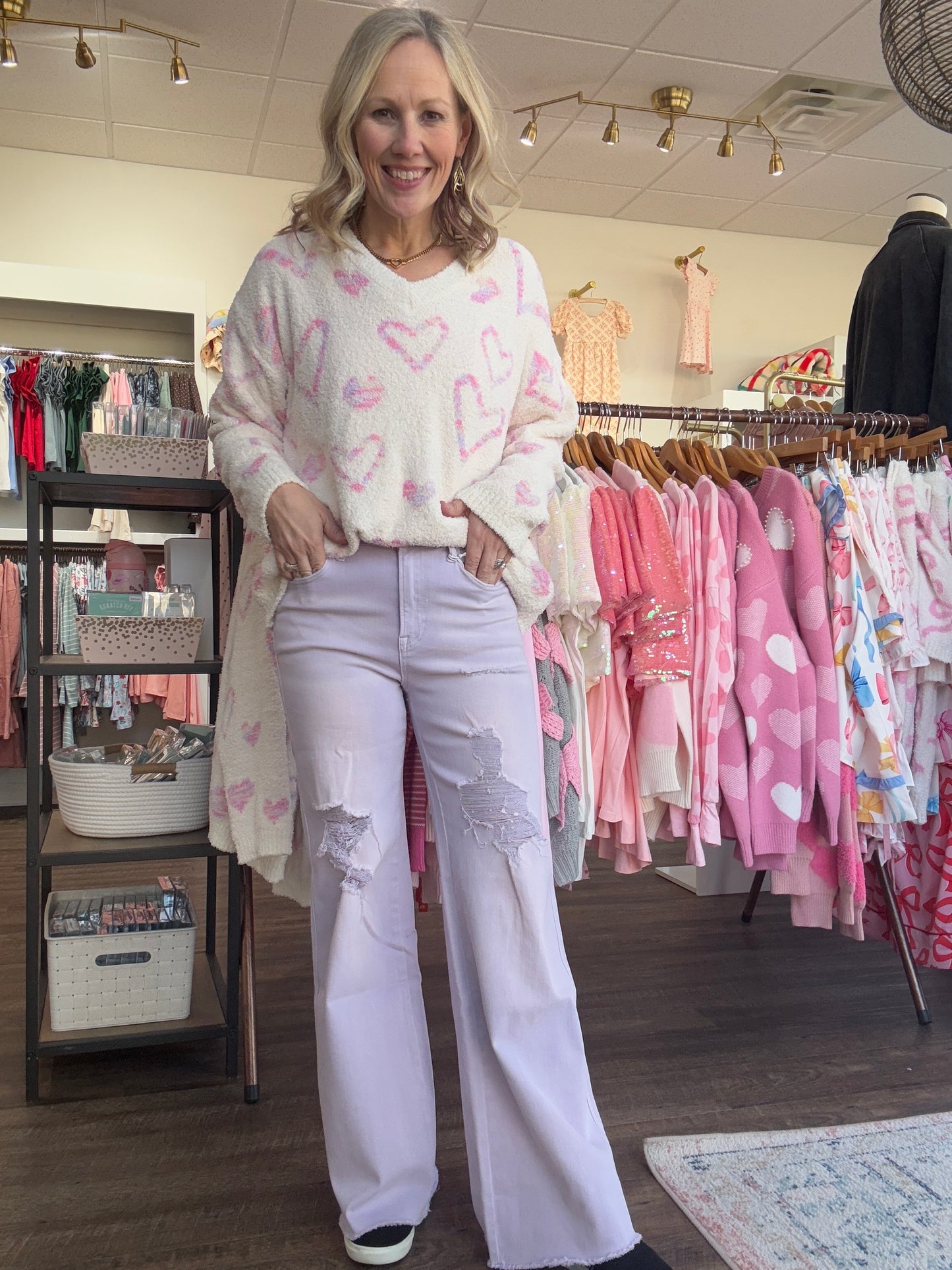 Cotton Candy Crush Jeans- Purple