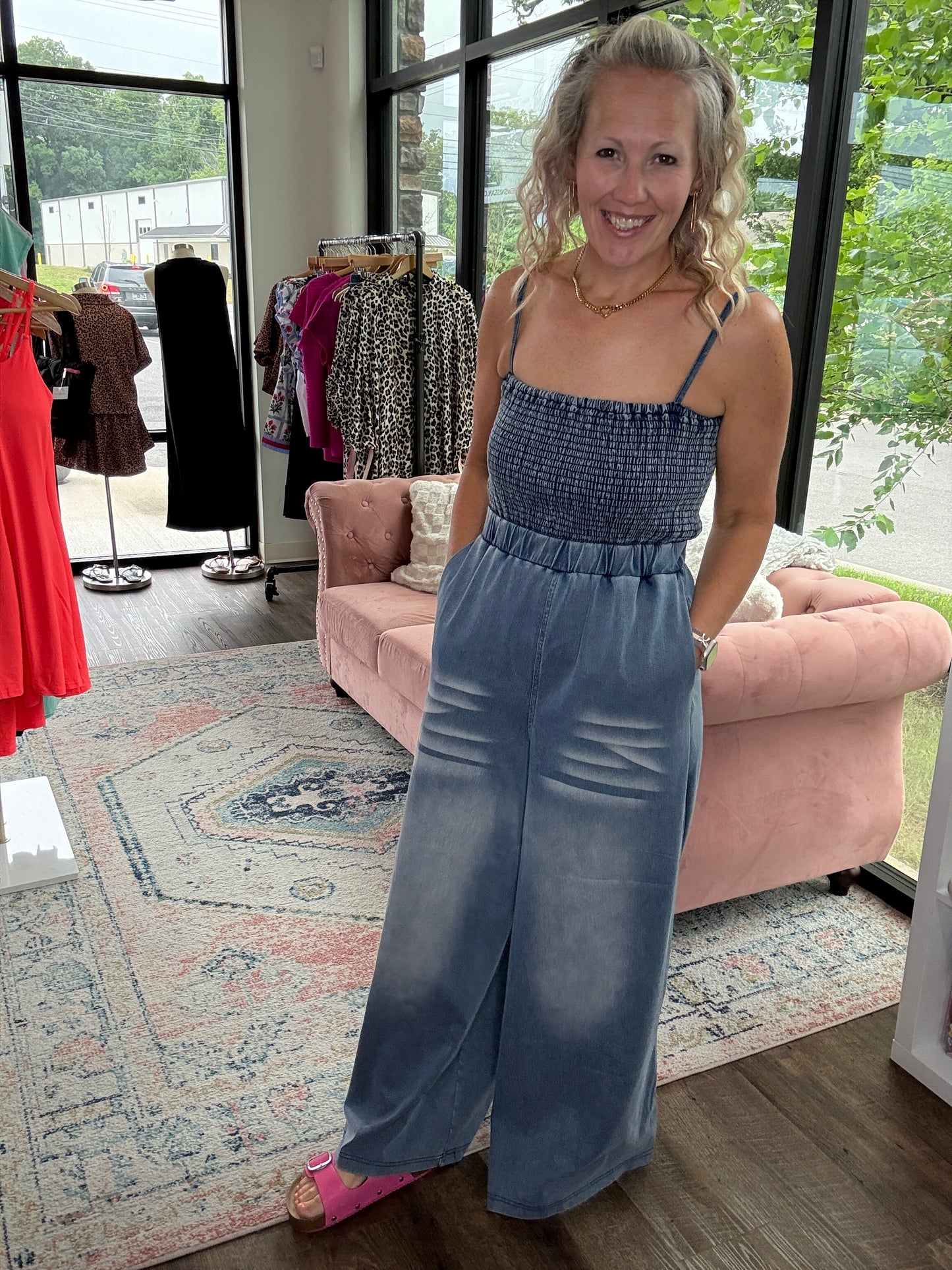 Denim Crush Romper