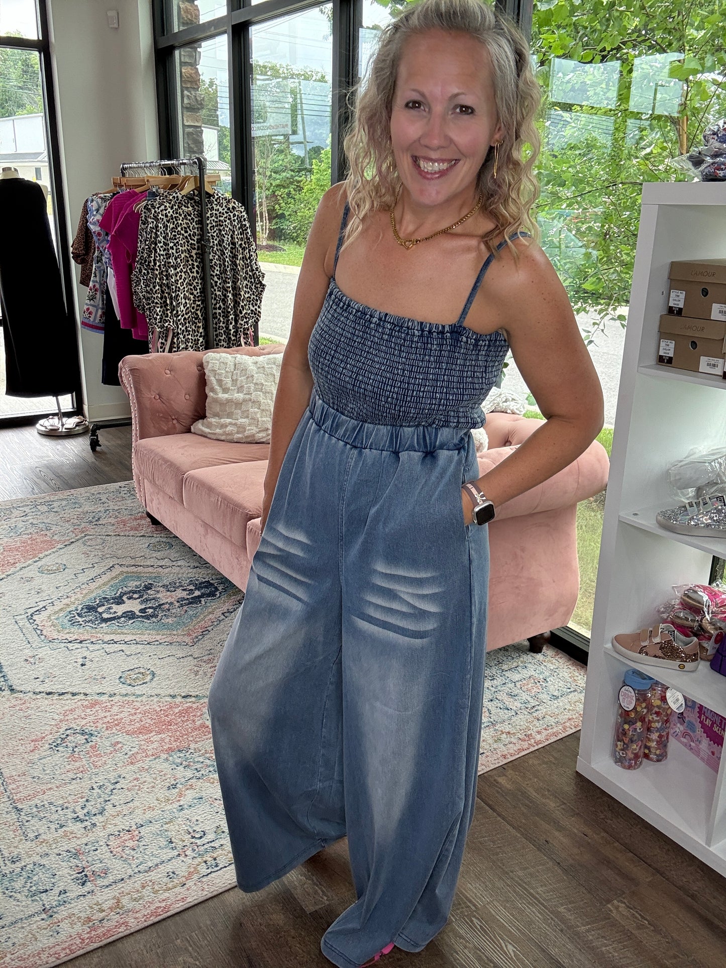 Denim Crush Romper
