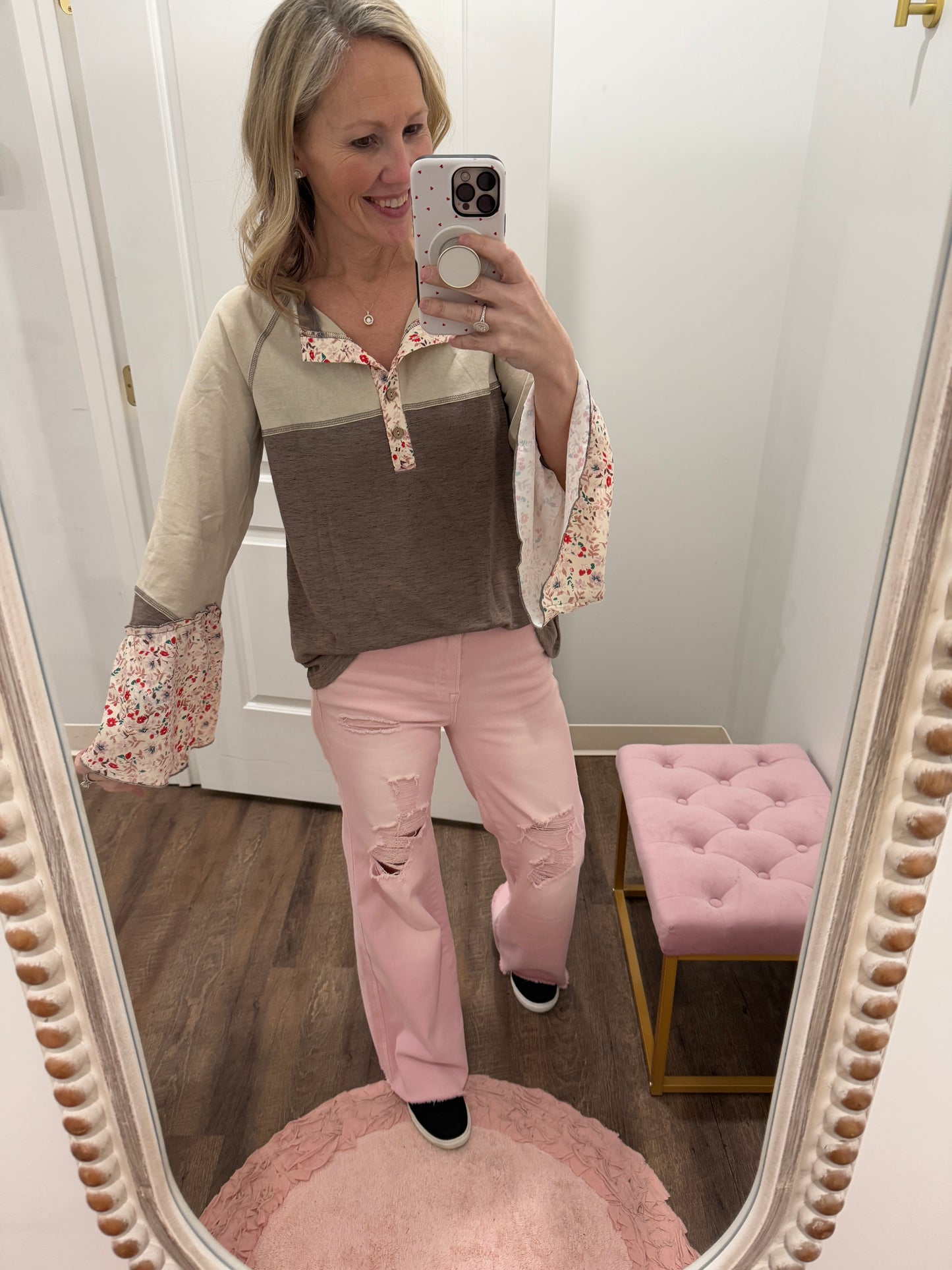 Boho Bell Sleeve Top