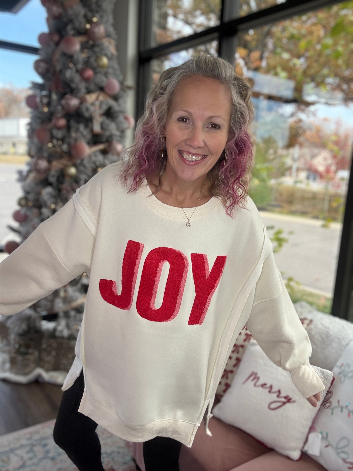Joy Crew Pullover