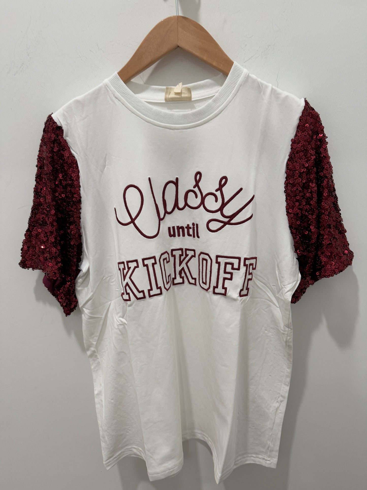 Classy Before Kickoff- Red