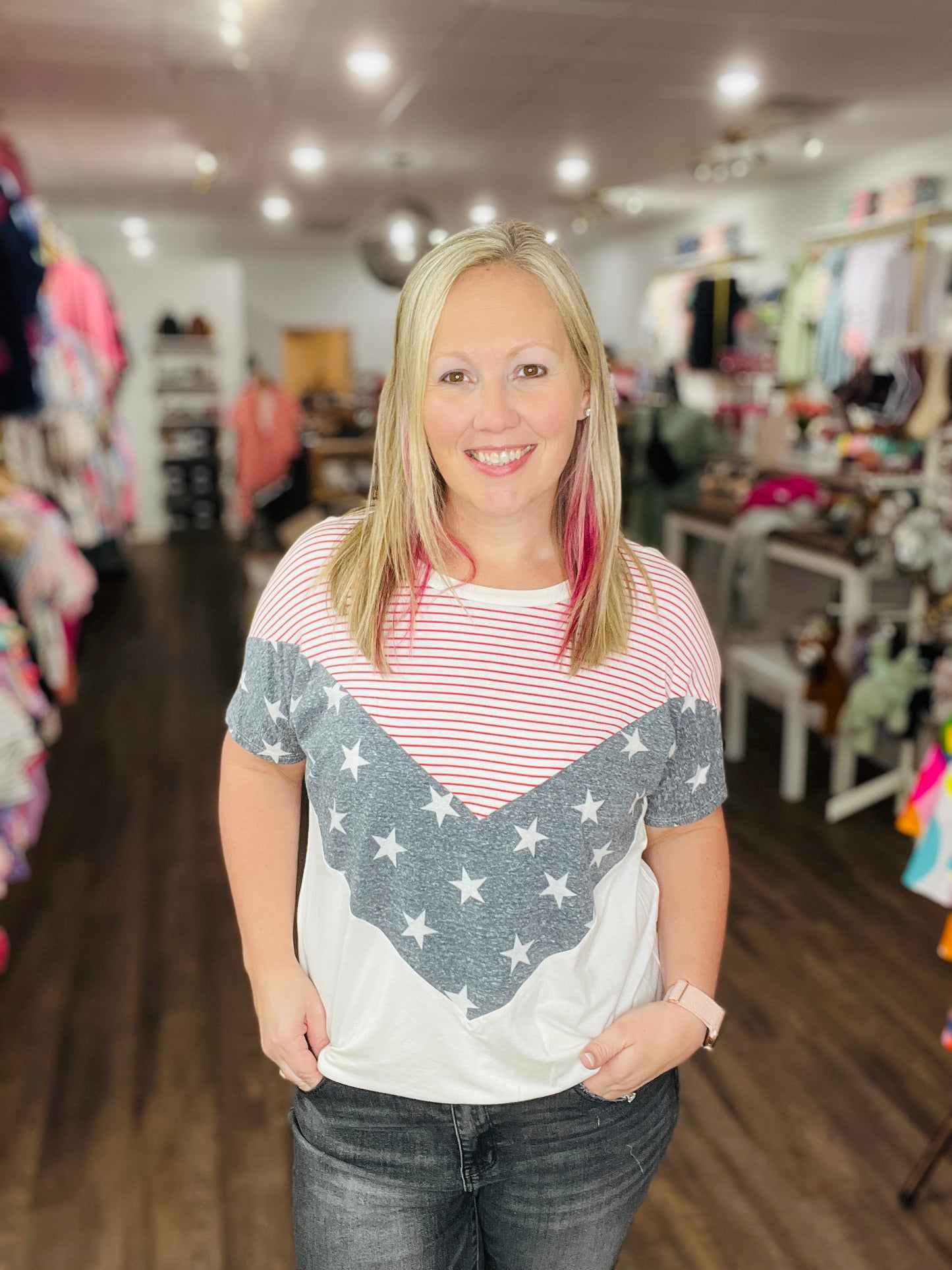 Old Glory Tee (S,M)