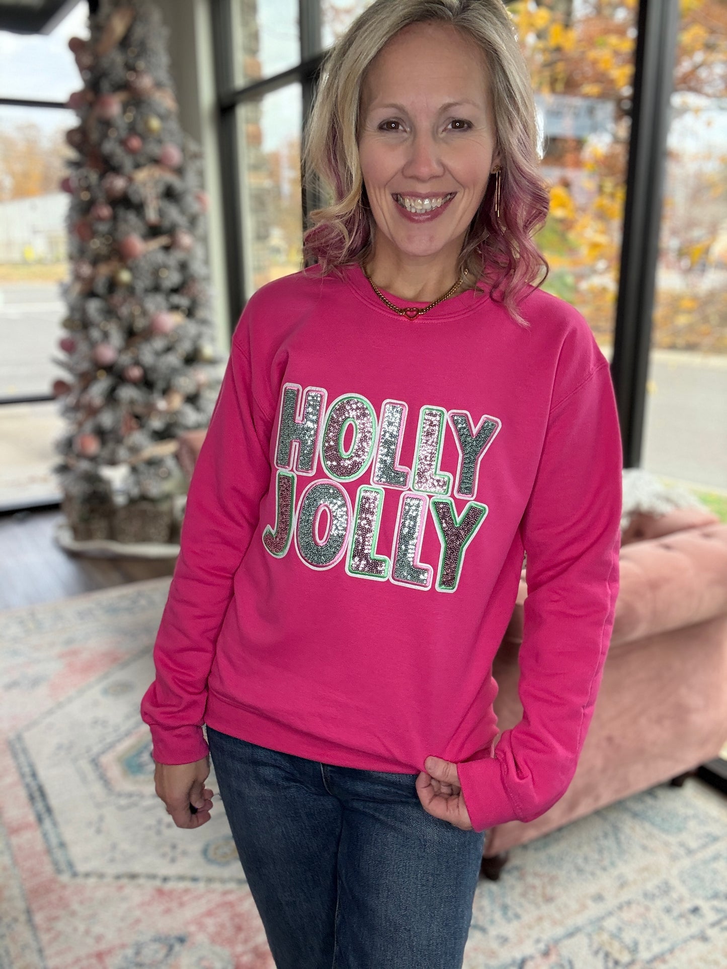 Sparkle Cheer Sweatshirt