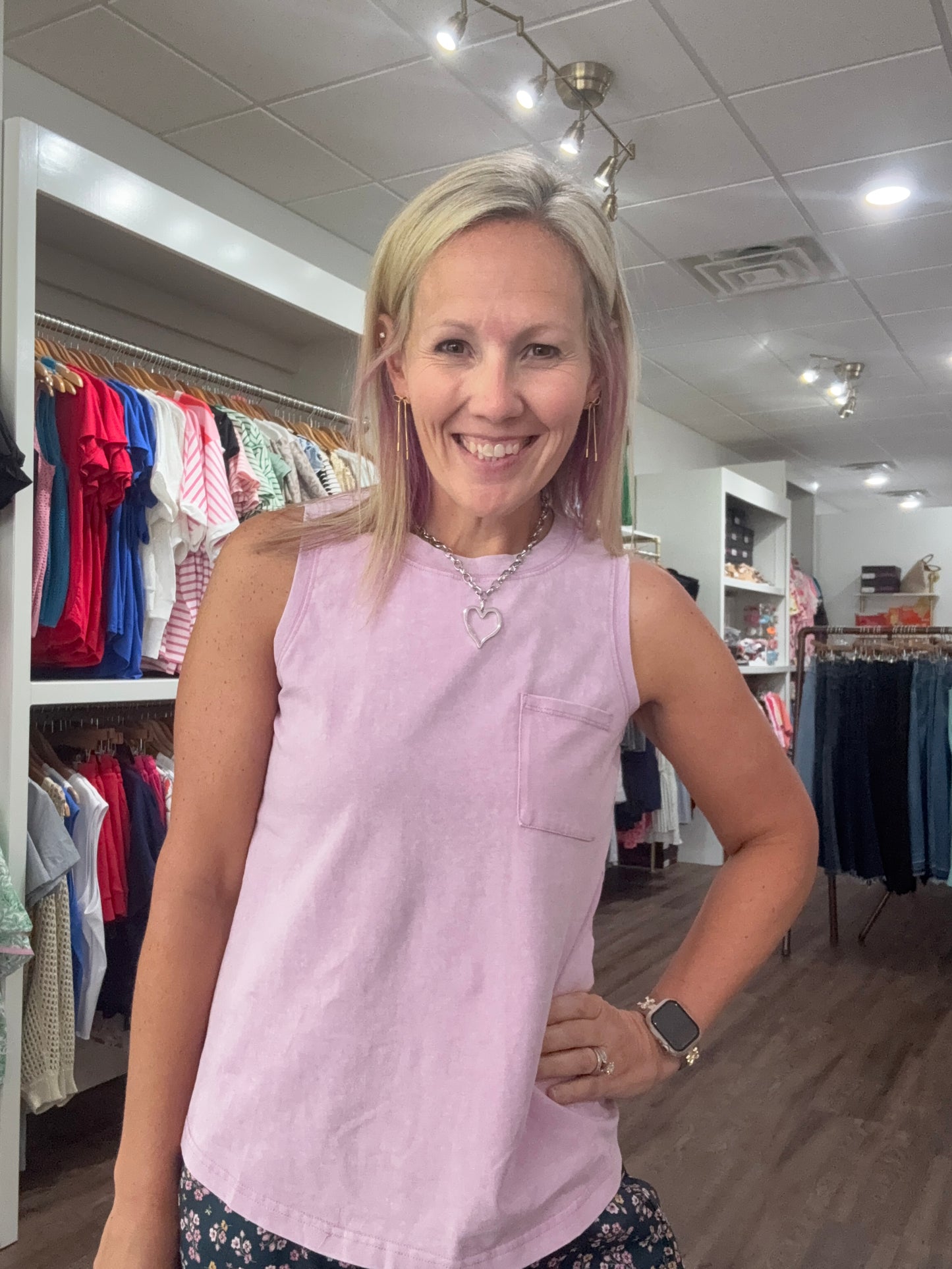 Mineral Wash Tank Top