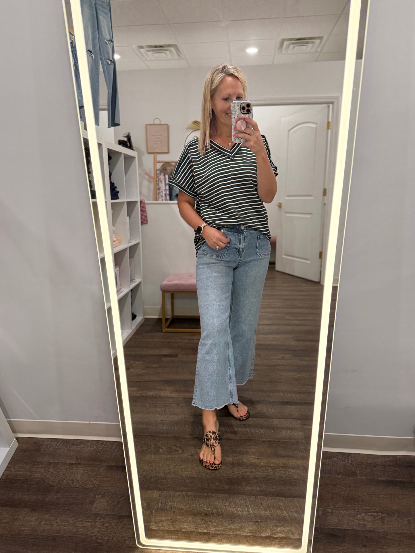 The Lucy Stripe Top