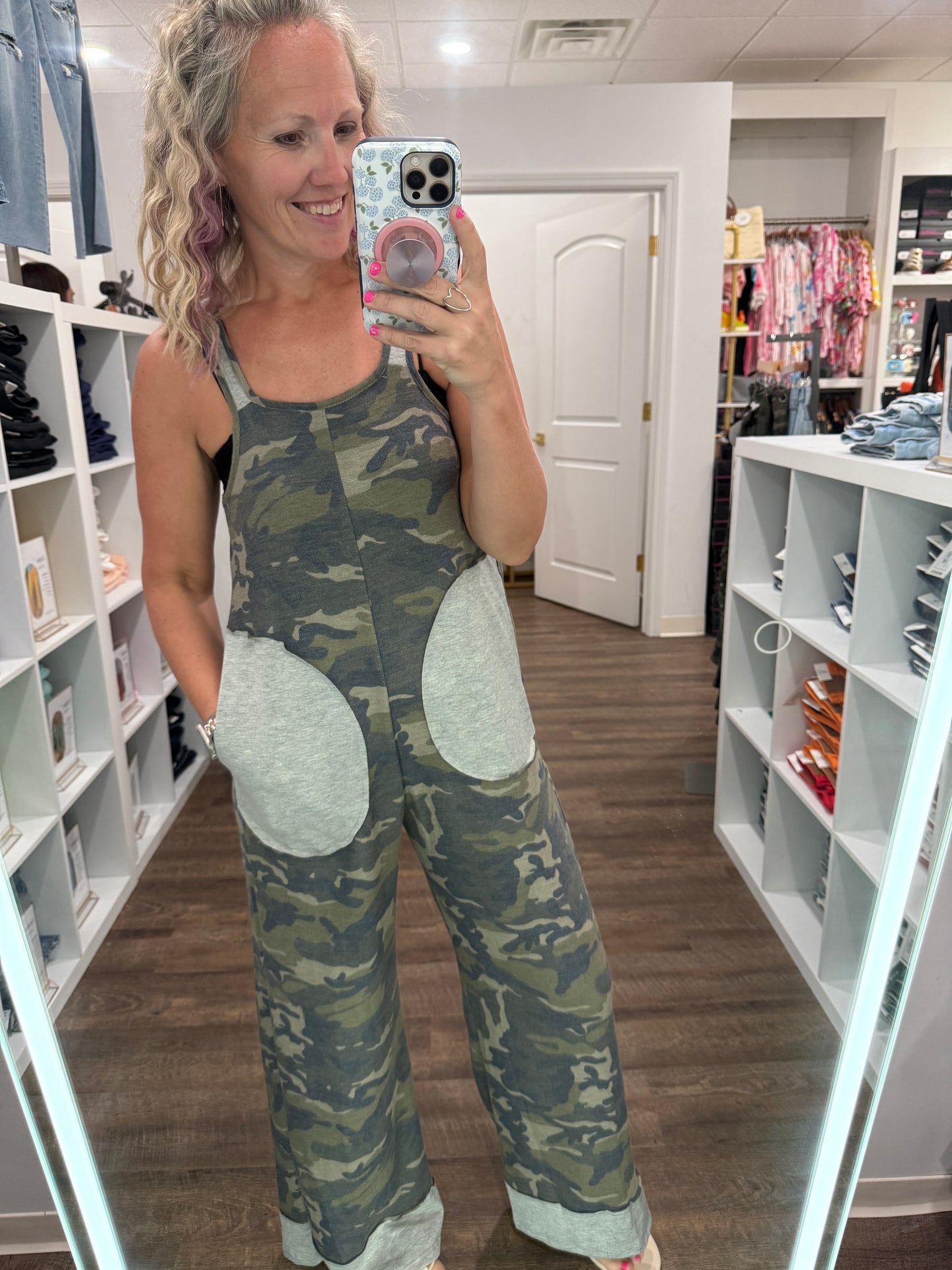 Ricki Camo Romper