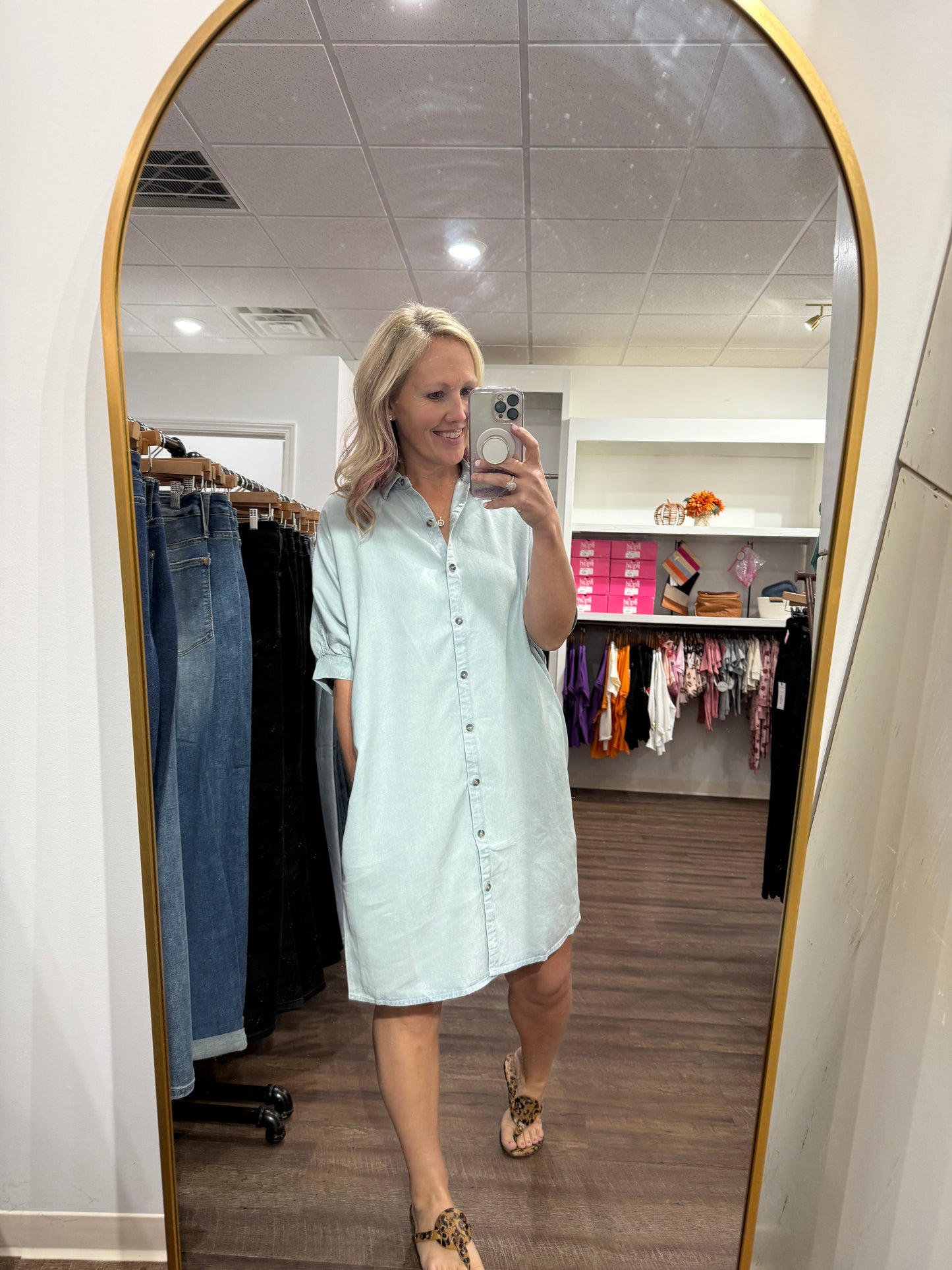 Allie Denim Dress