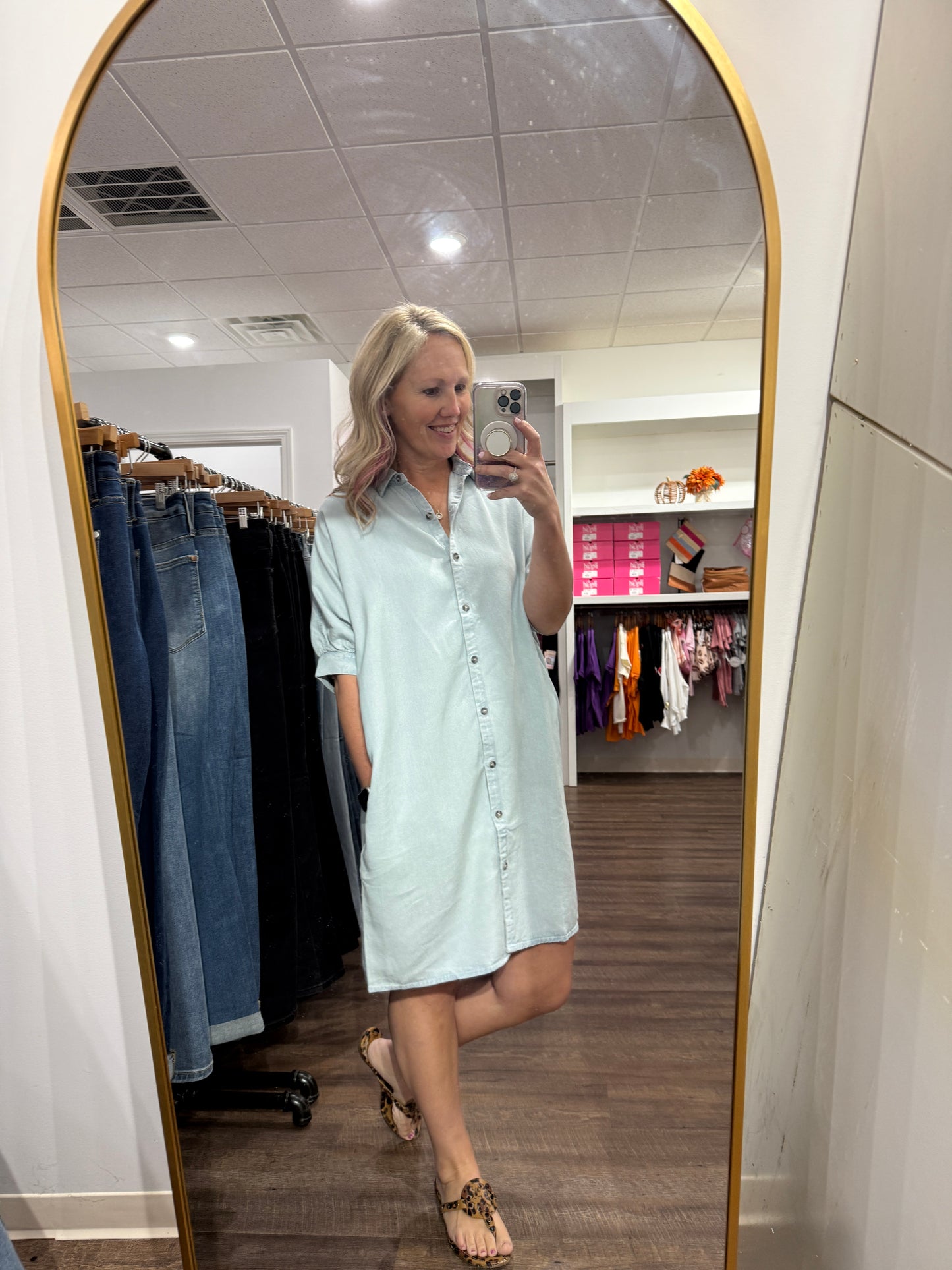 Allie Denim Dress