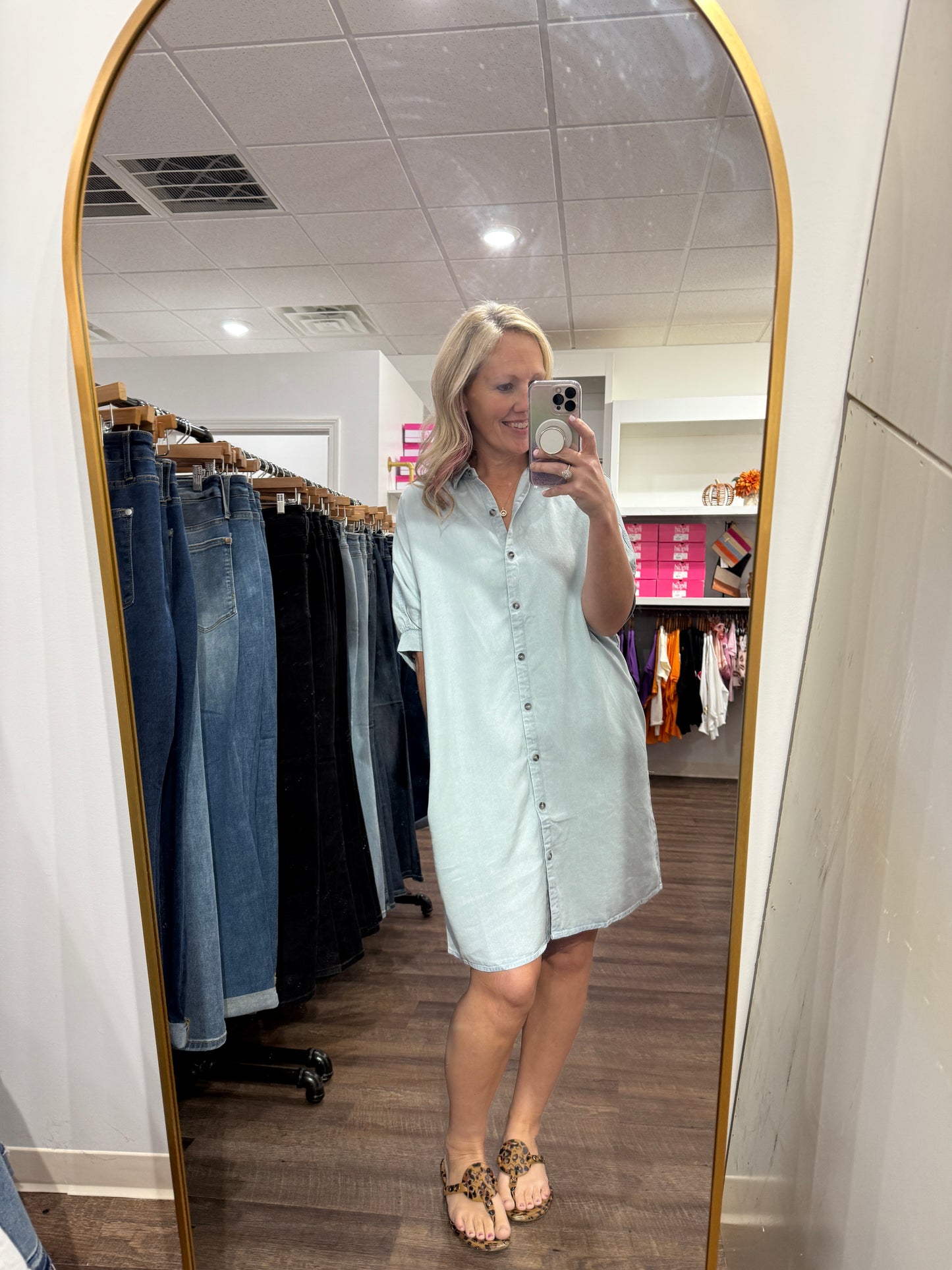 Allie Denim Dress