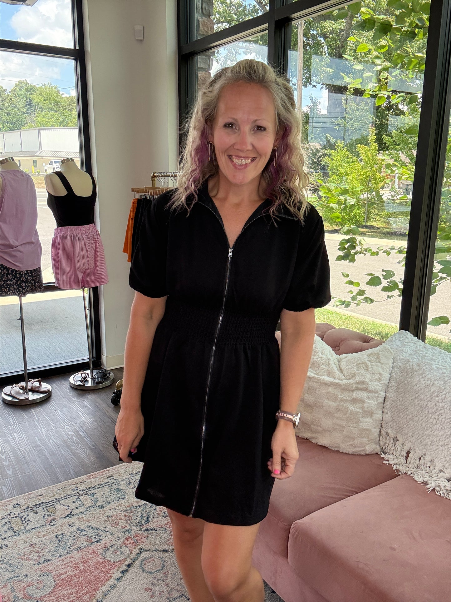 Marren Dress-Black