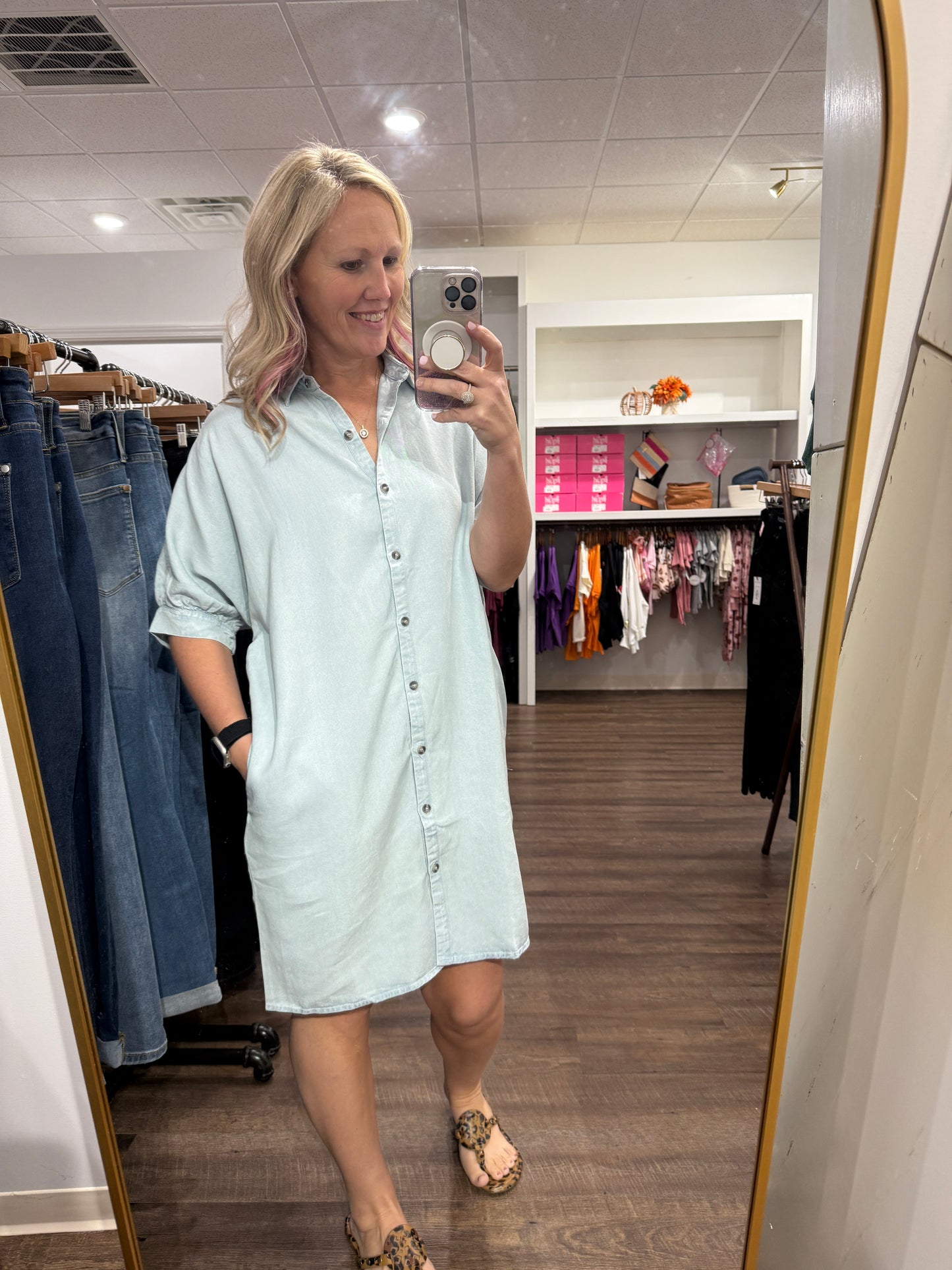 Allie Denim Dress