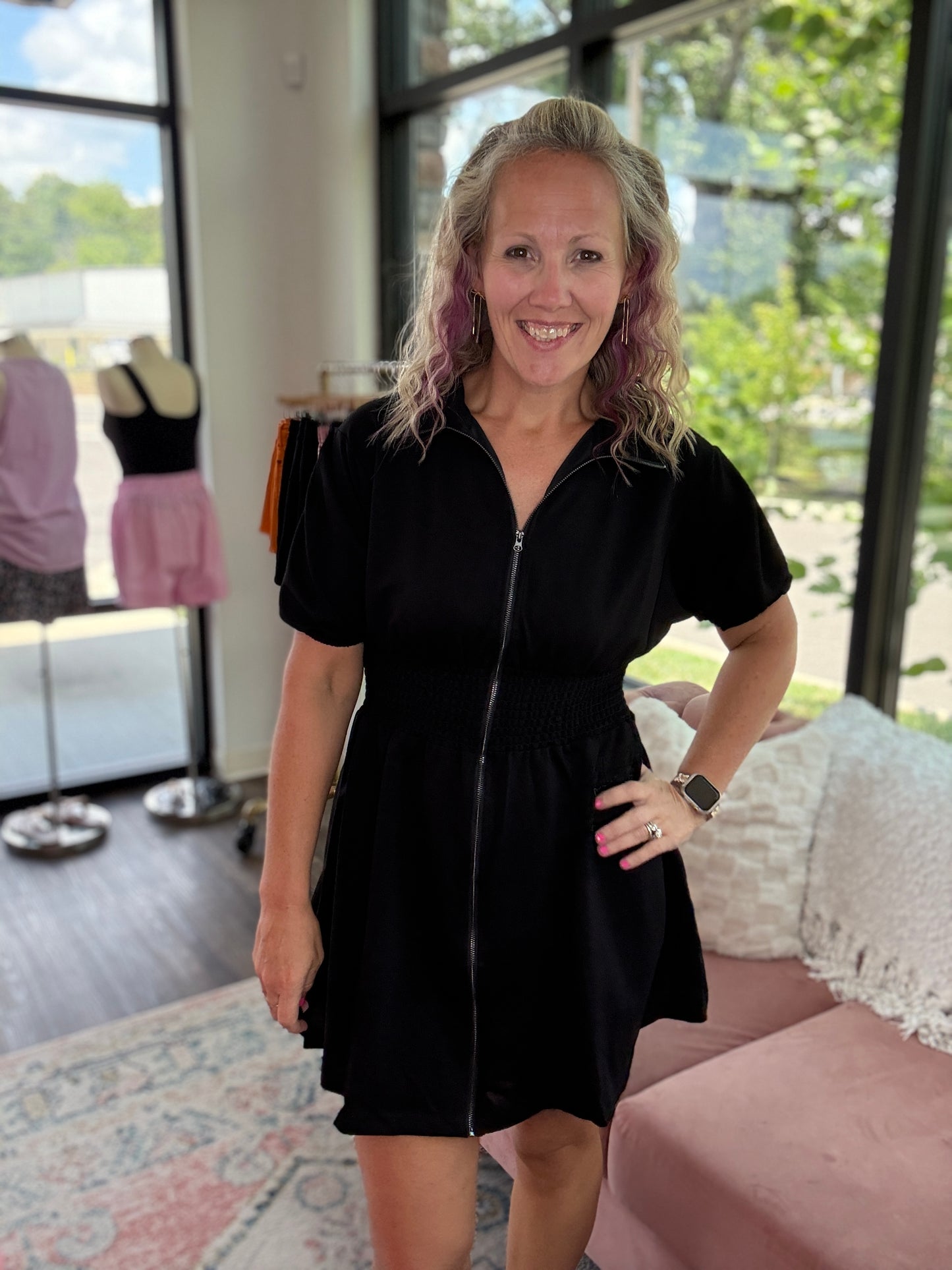 Marren Dress-Black