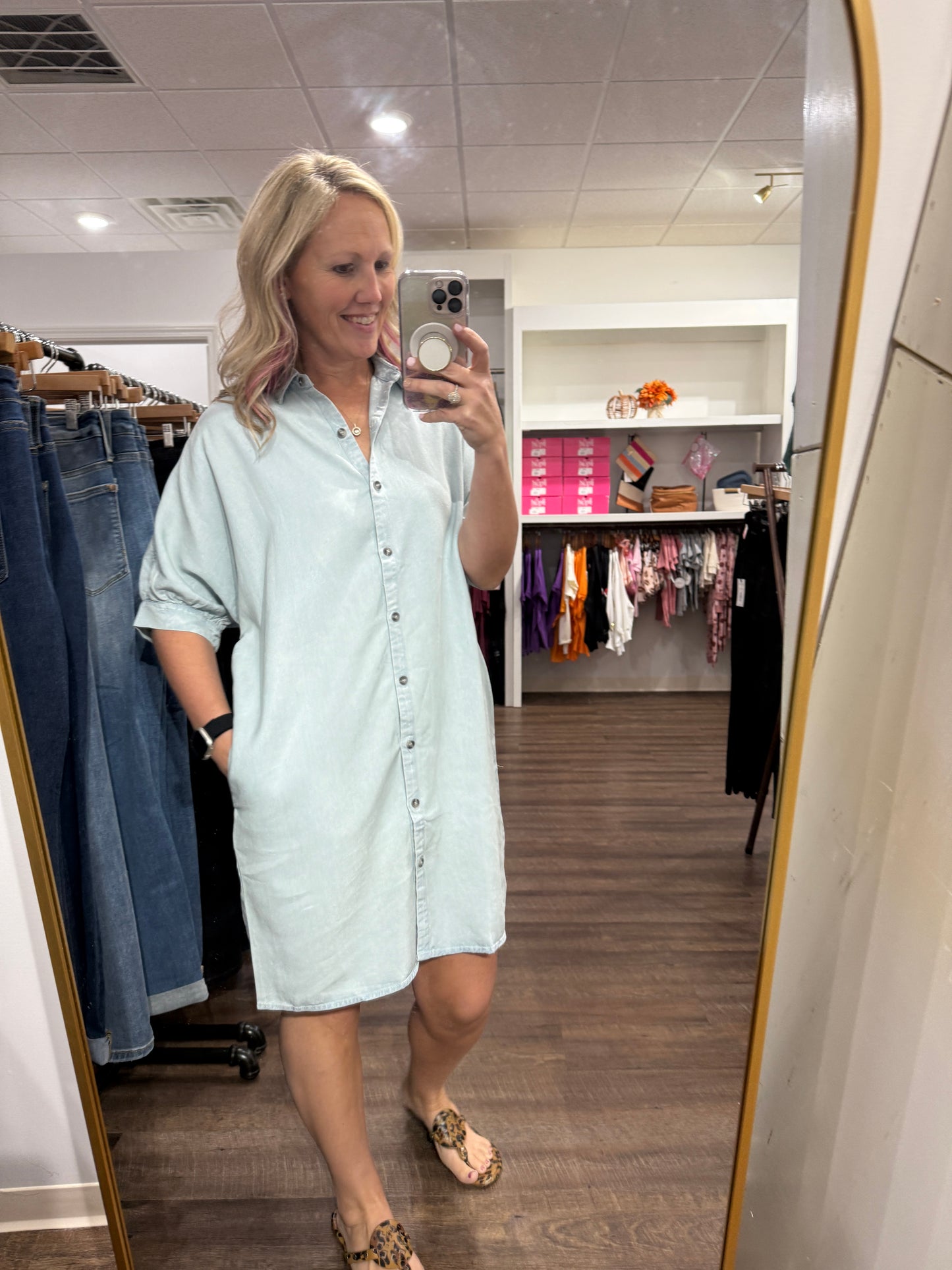 Allie Denim Dress