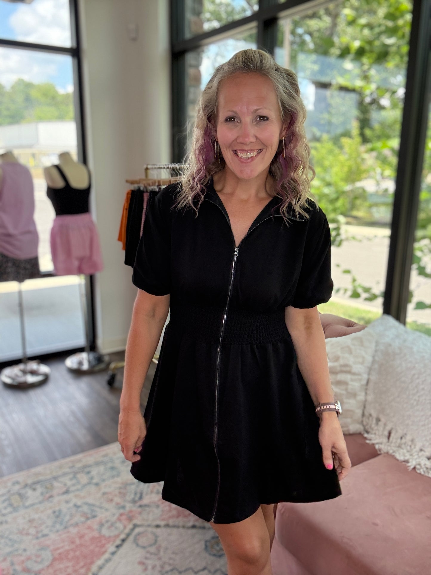 Marren Dress-Black